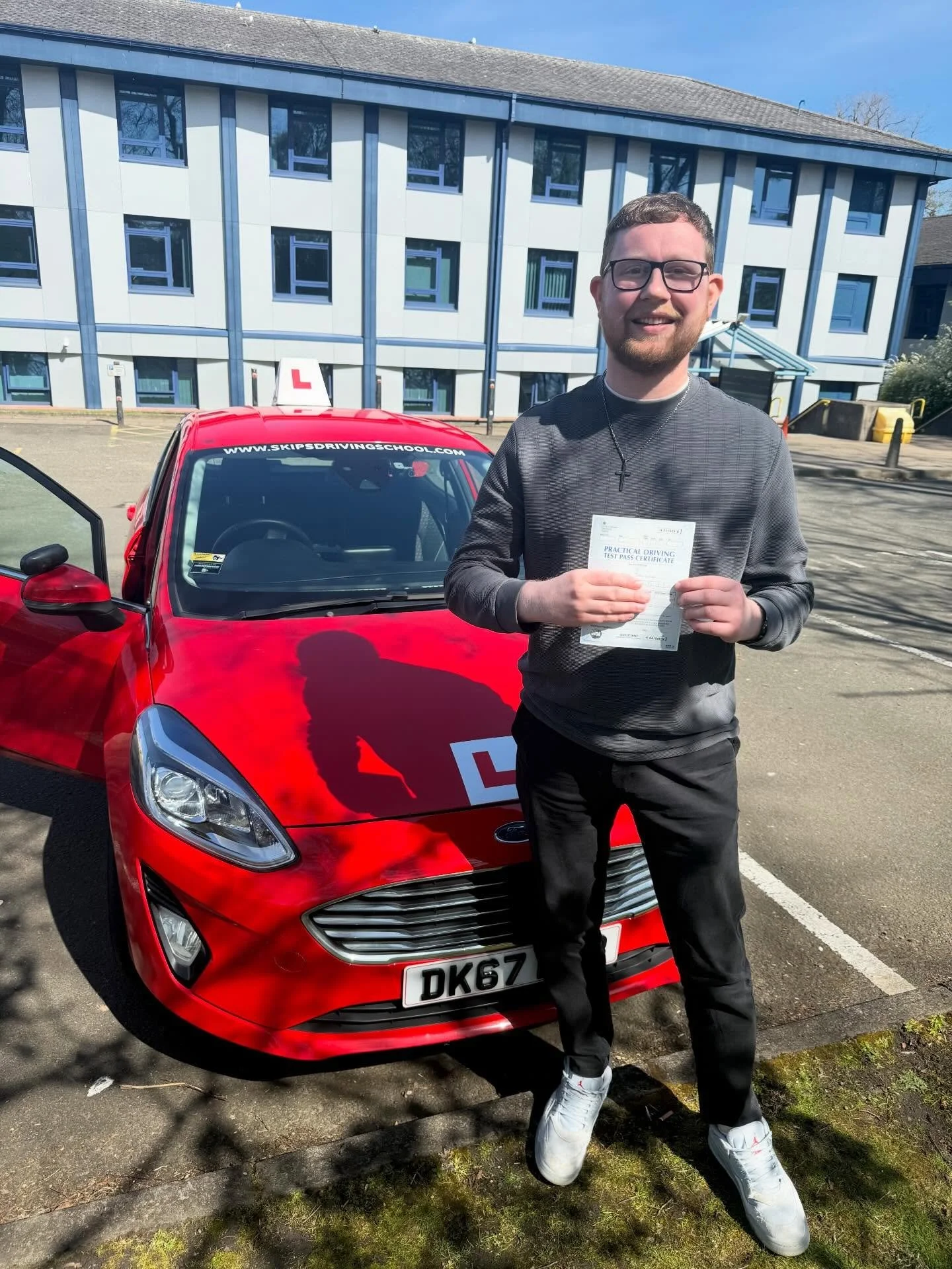 Well done Chris! 👏 

Passing with only 2 minors today! Amazing effort ⭐️
