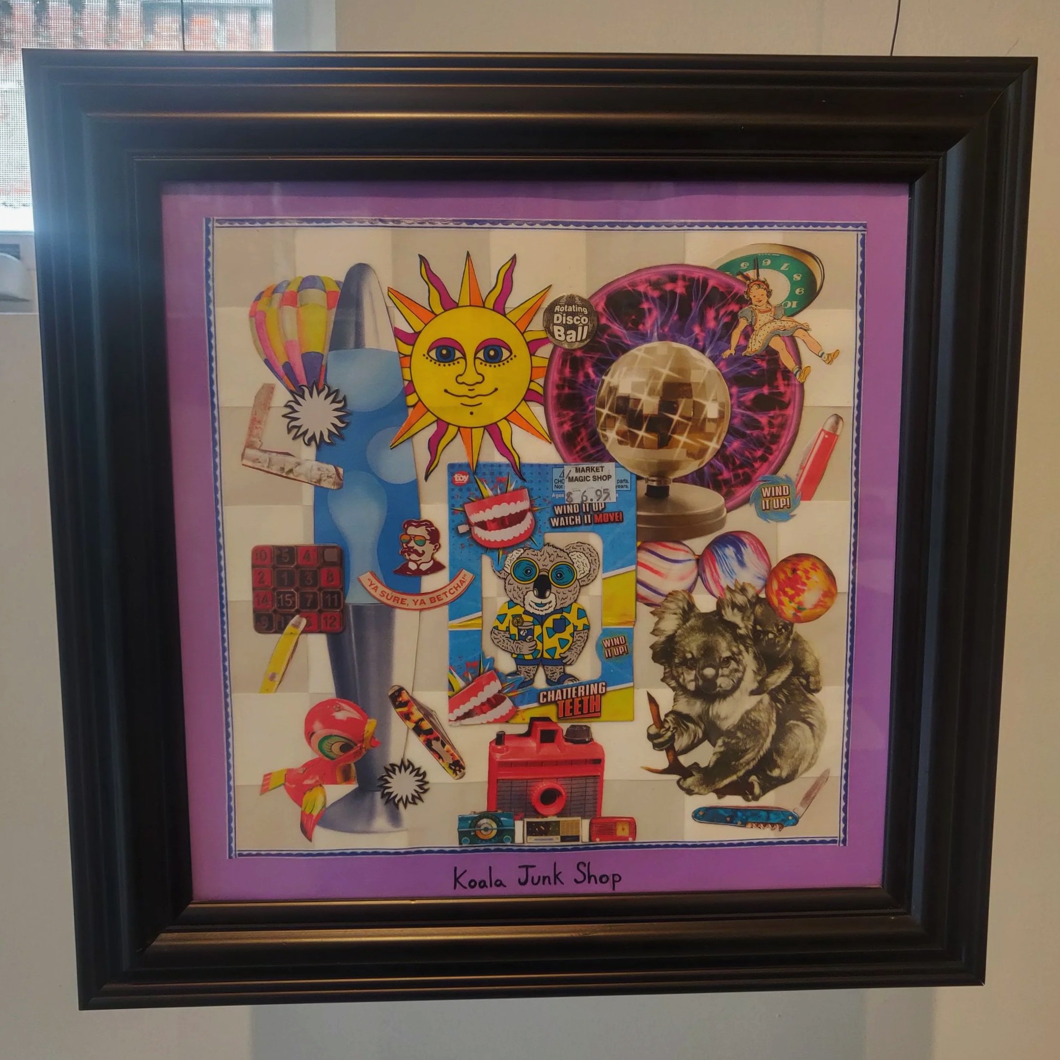 "Koala Junk Shop" - Koalage (Analog collage)