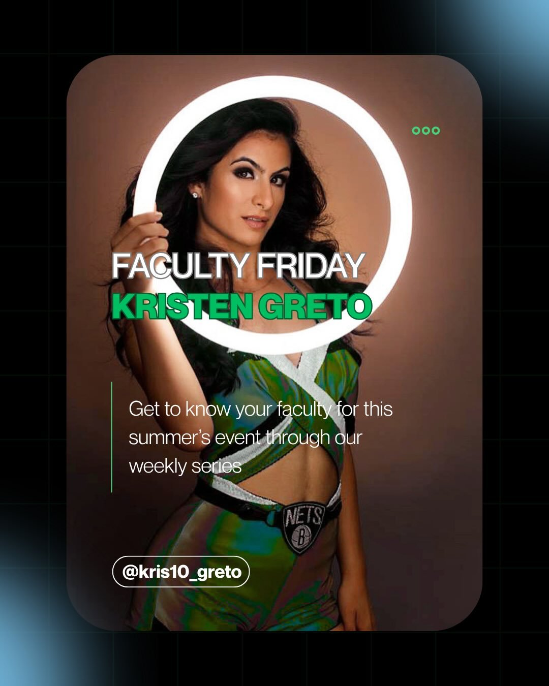 ⚡️FACULTY FRIDAY⚡️

First up, KRISTEN GRETO❕

✨Sign up for class with Kristen this Summer at our first ever KINETIC DANCE SUMMER INTENSIVE AUG 1-2ND ✨

🔗 LINK IN BIO