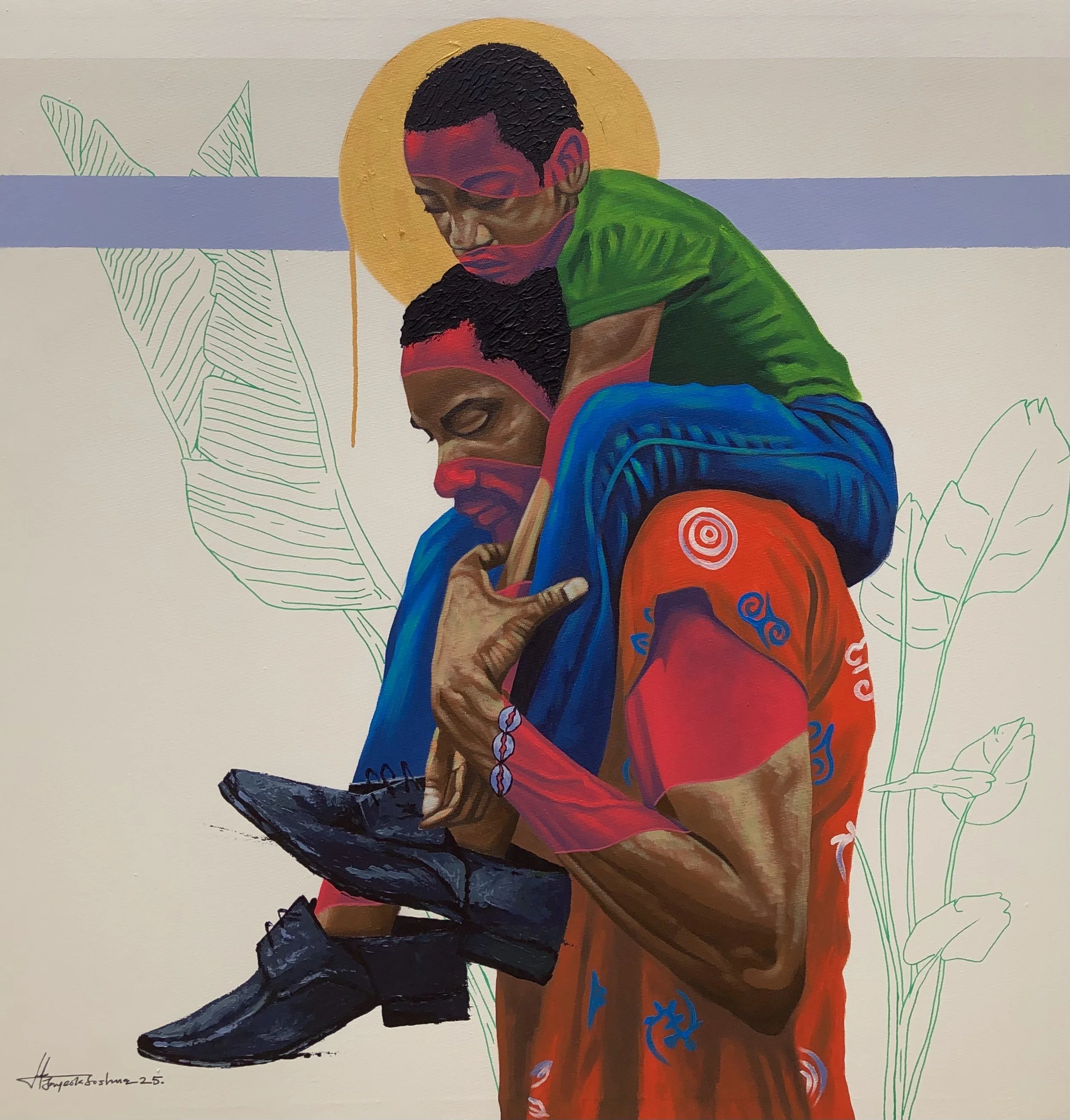 'Daddy's Shoe' Fine Art Print