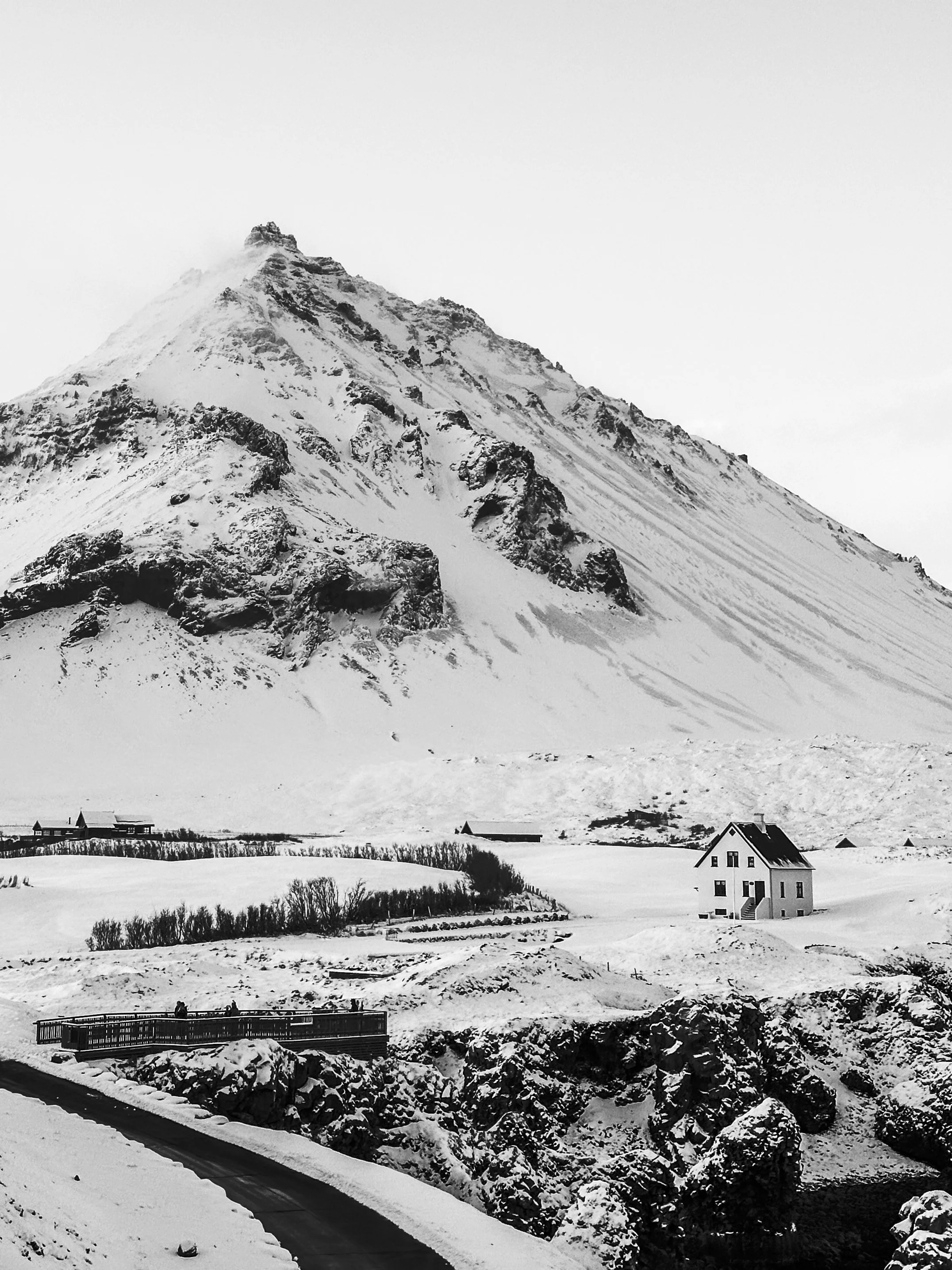 Anastarpi and the Snæfellsjökull Glacier