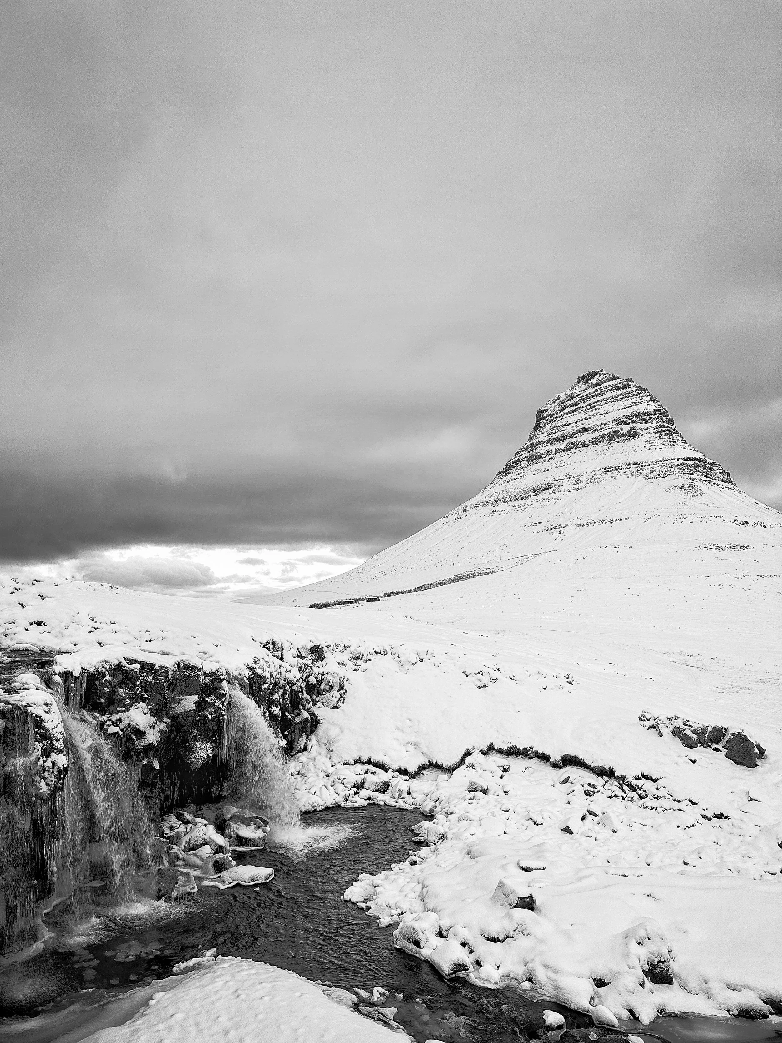 Mt. Kirkjufell and Kirkjufellsfoss 