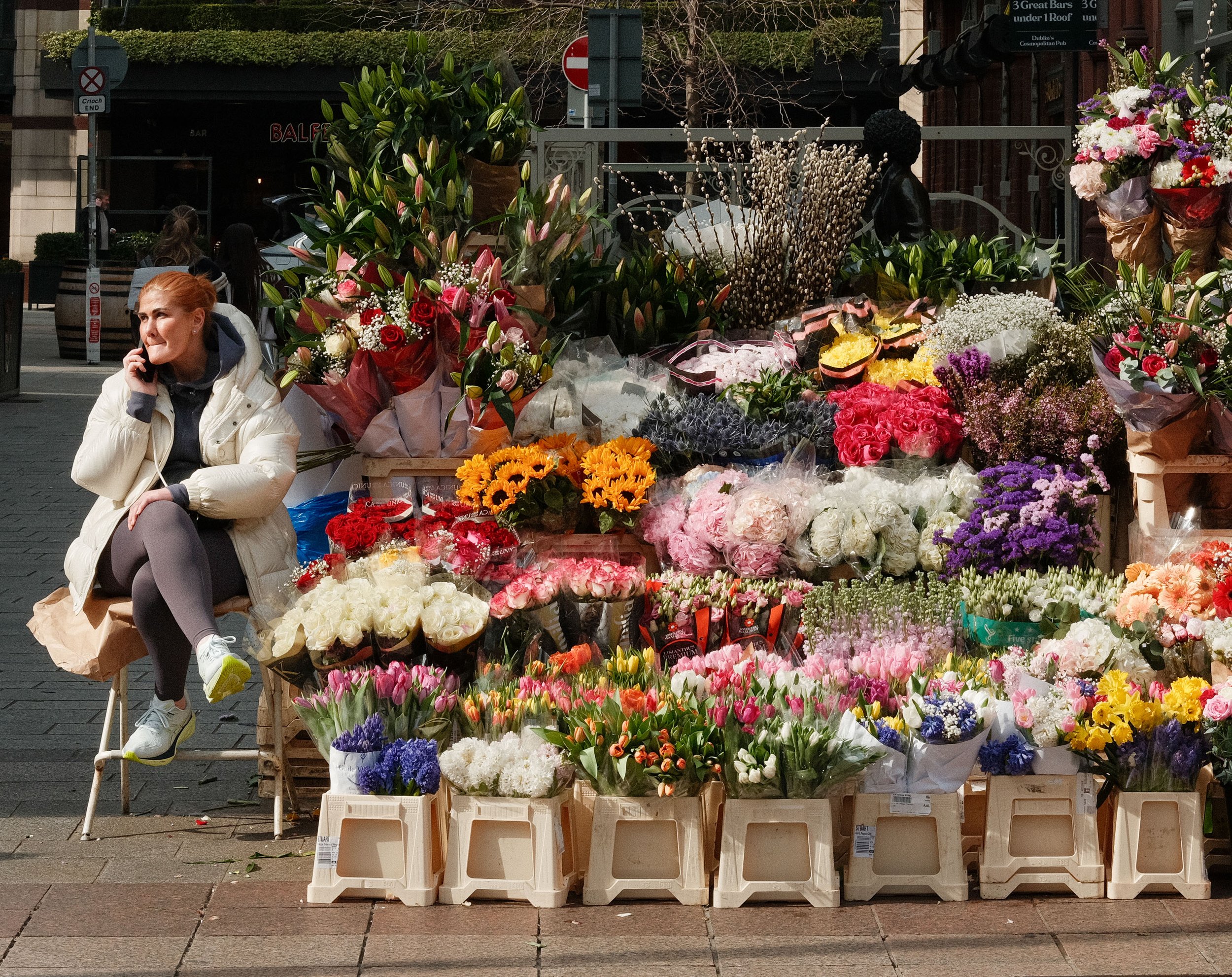 Flower Vendor, Dublin