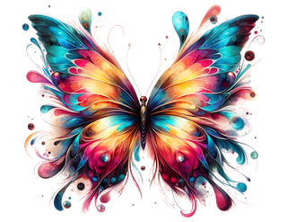 Custom Butterfly Graphic Tee