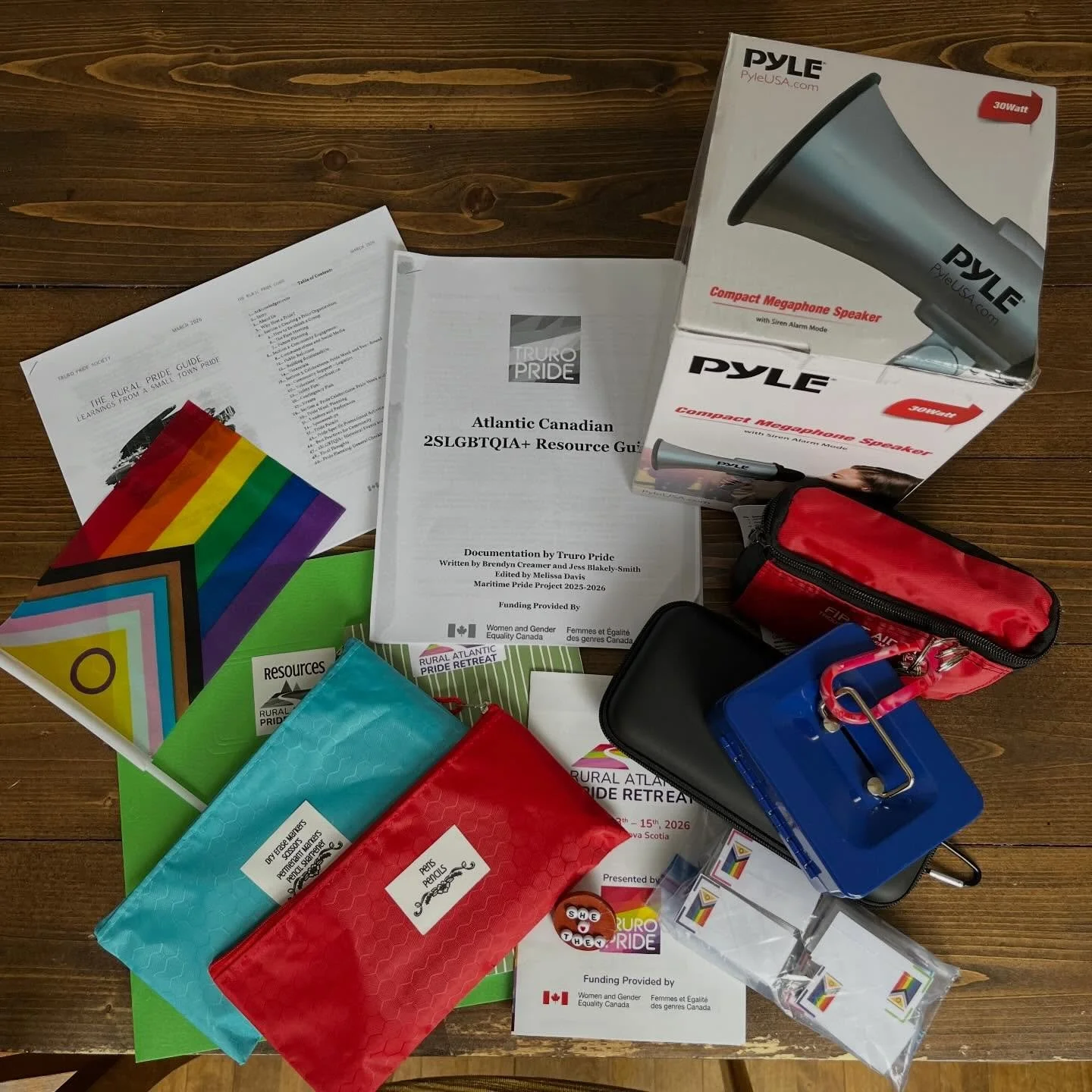 Wow, we are buzzing from an amazing weekend at the Rural Pride Retreat hosted by @truropridesociety! 

We laughed, we shared, we learned, we danced&hellip; and we are leaving with new friends, fresh ideas, and a literal basket of essential Pride plan