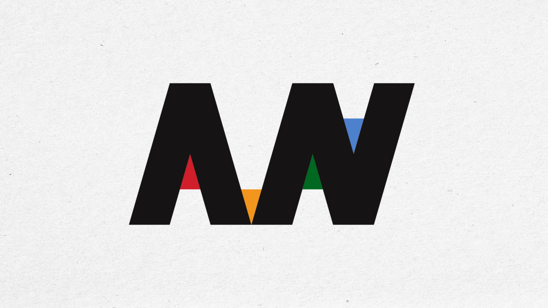 Animate Niagara minimalist logo and creative direction applied to colour palette