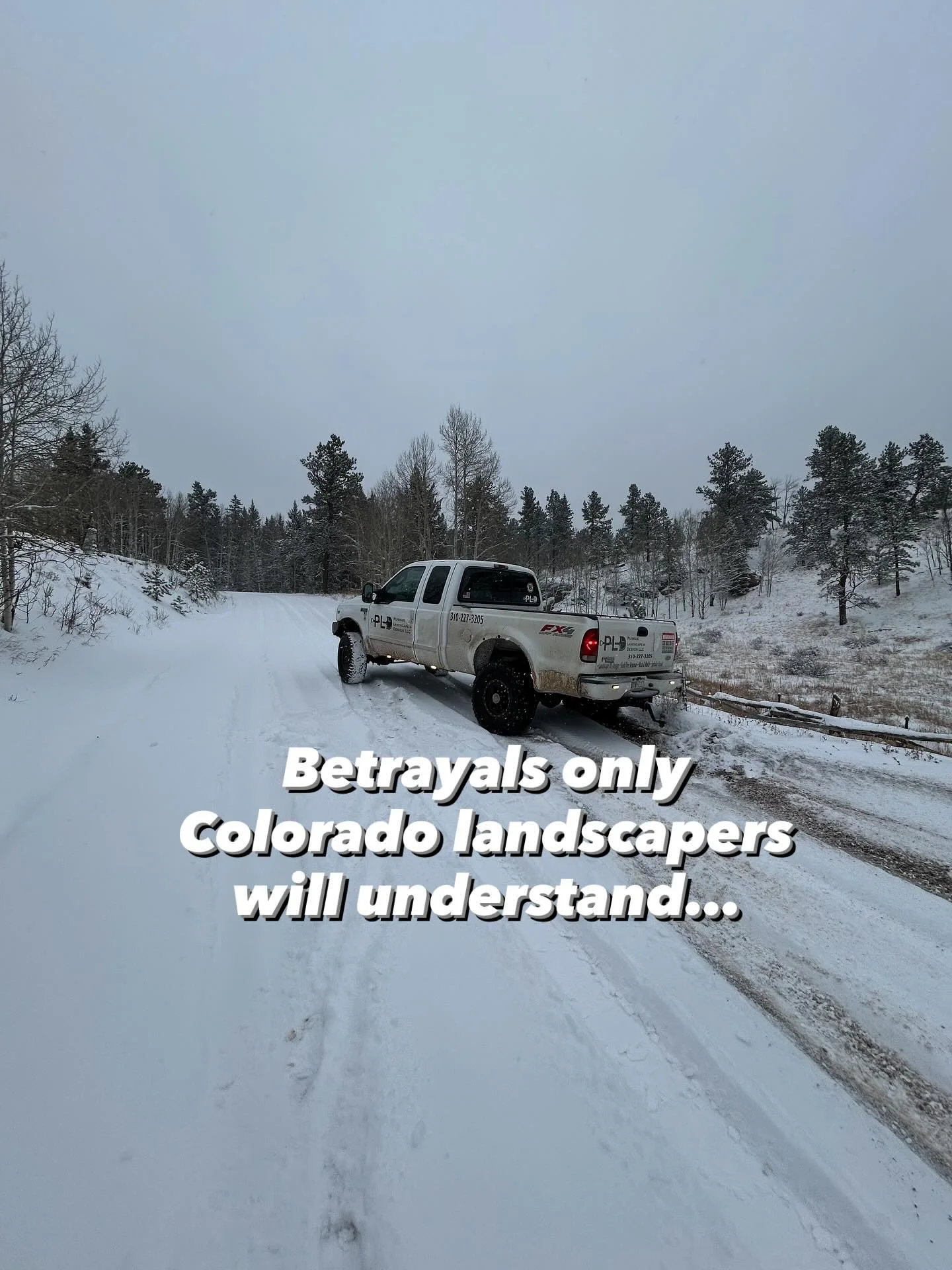 POV: You&rsquo;re a landscaper just trying to survive Colorado

#coloradolandscaper #landscaperlife #hardscaping #coloradocontractor #betrayallist