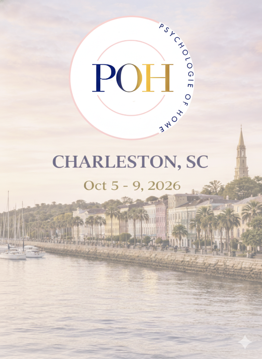 Psychologie of Home Charleston South Carolina 2026 Design School