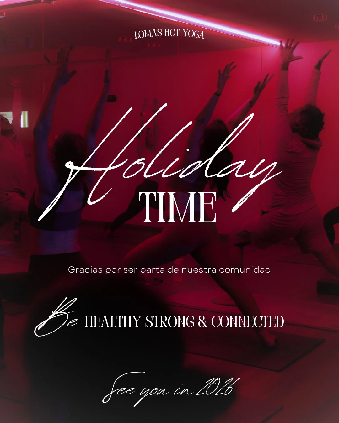 Gracias por ser parte de nuestra comunidad.

Les deseamos unas felices y tranquilas fiestas llenas de amor, risas y momentos inolvidables con familiares y amigos. &iexcl;Que el nuevo a&ntilde;o les traiga felicidad y nuevas aventuras!

Nos vemos de v