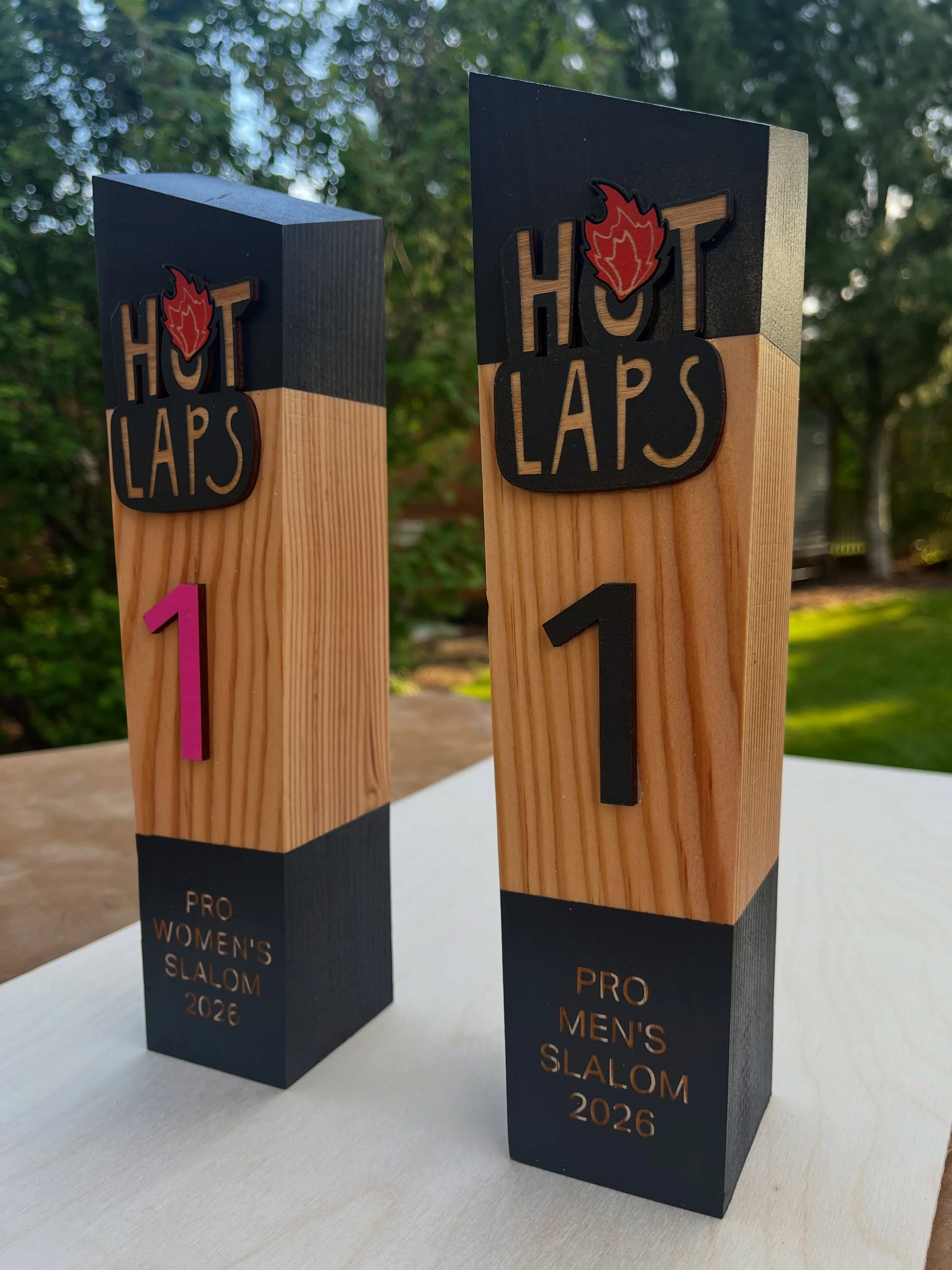 Everything is prepped and ready for a good time this weekend 🤘- new trophies, plates, and dreamy rebuilt berms 😍.

🔥HotLaps is on.

Courses drop Thursday 👀

Info + registration at HotLapsMTB.com
🔗 link in bio ☝️