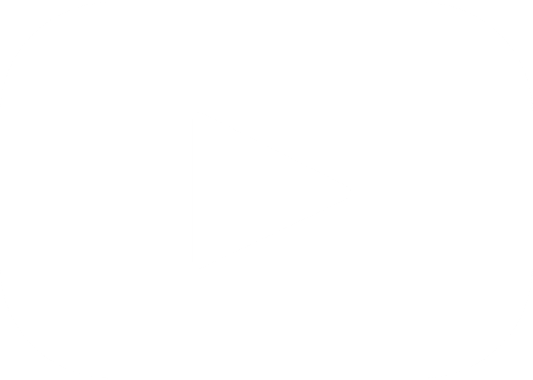 Black play button inside a white rounded rectangle
