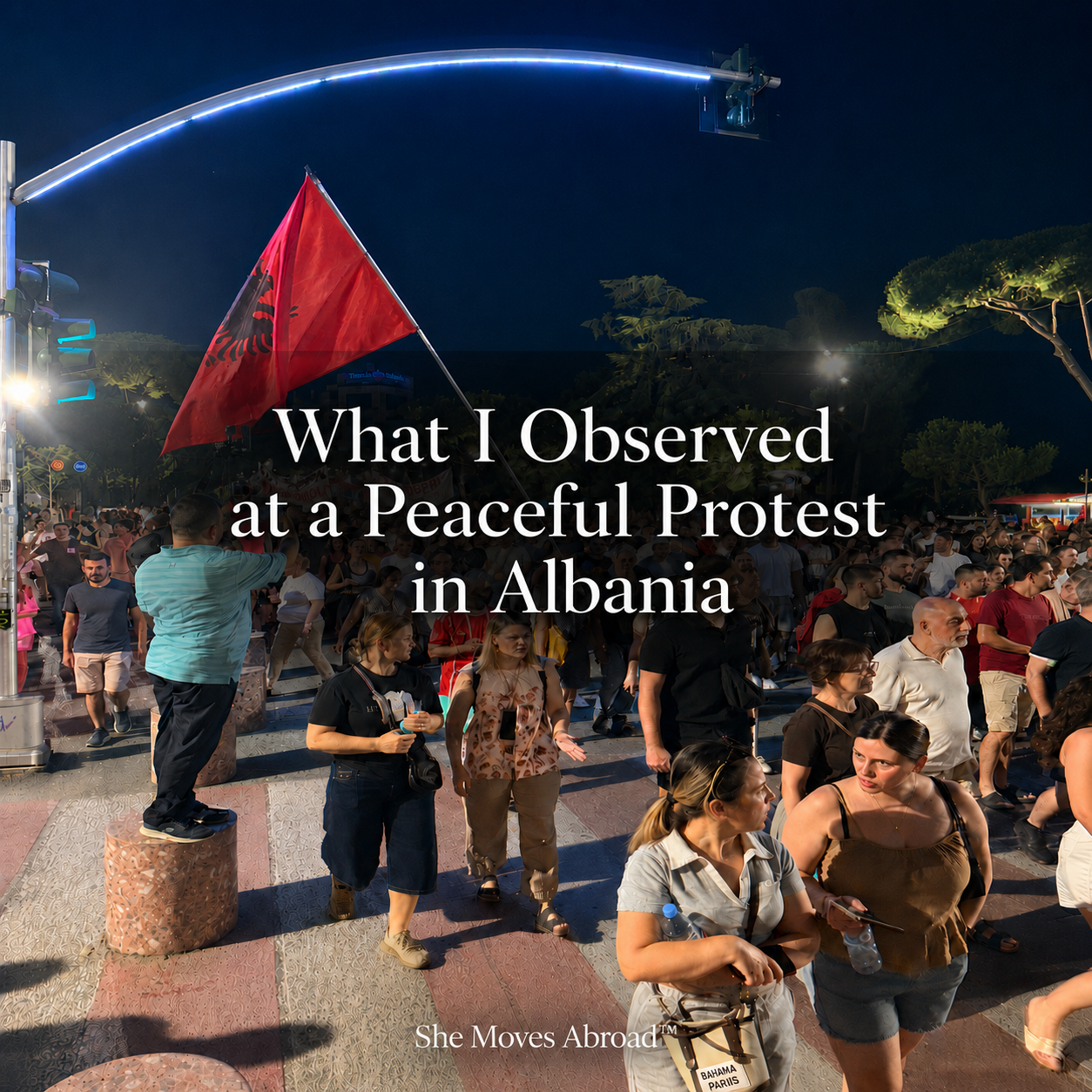 What I Observed at a Peaceful Protest in Albania