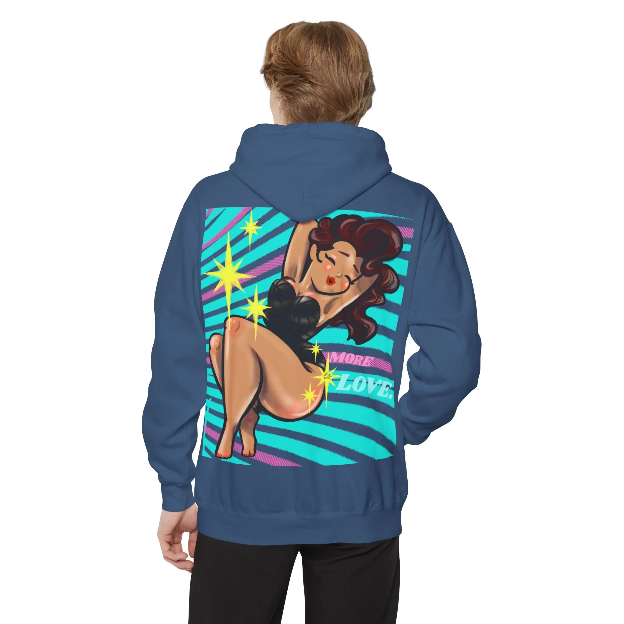 The MORE2Love Pinup Hoodskie