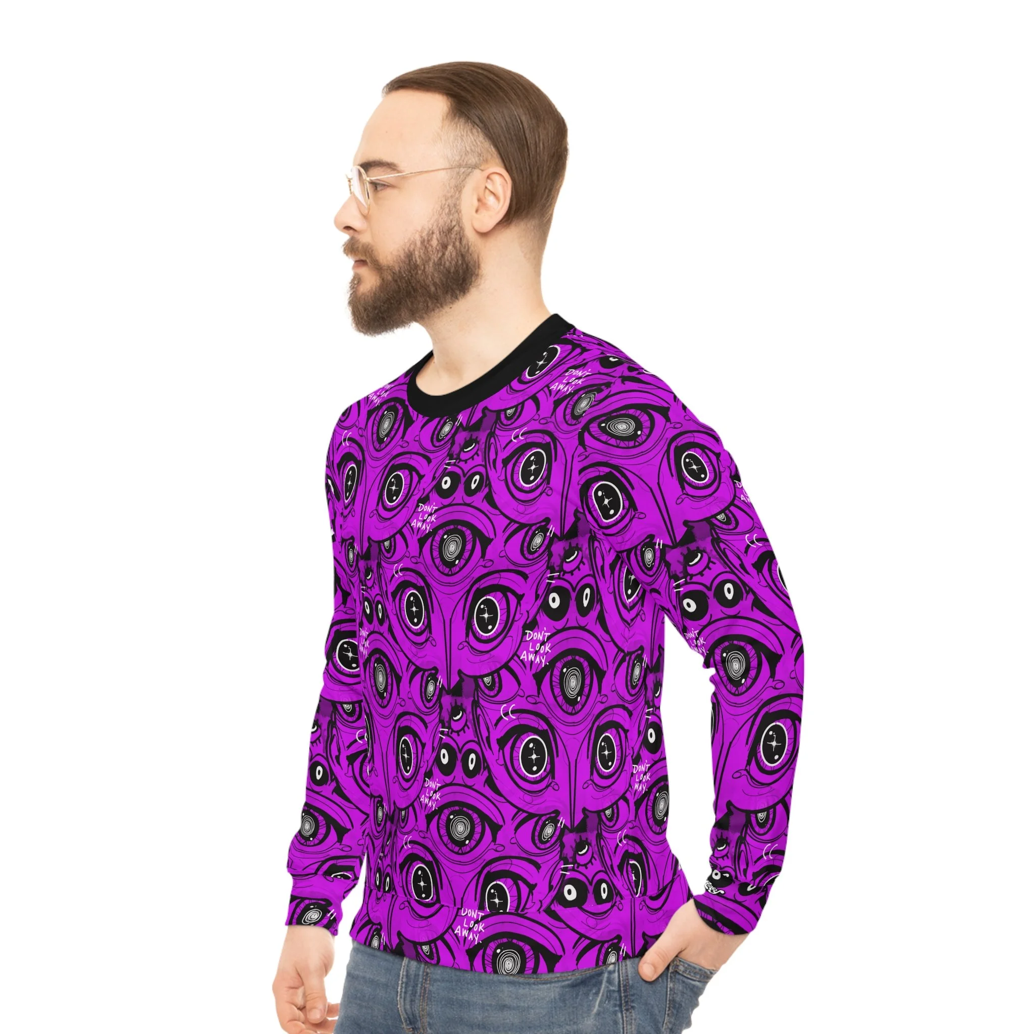 The DONTLOOKAWAY-Purp Lite-Crewskie