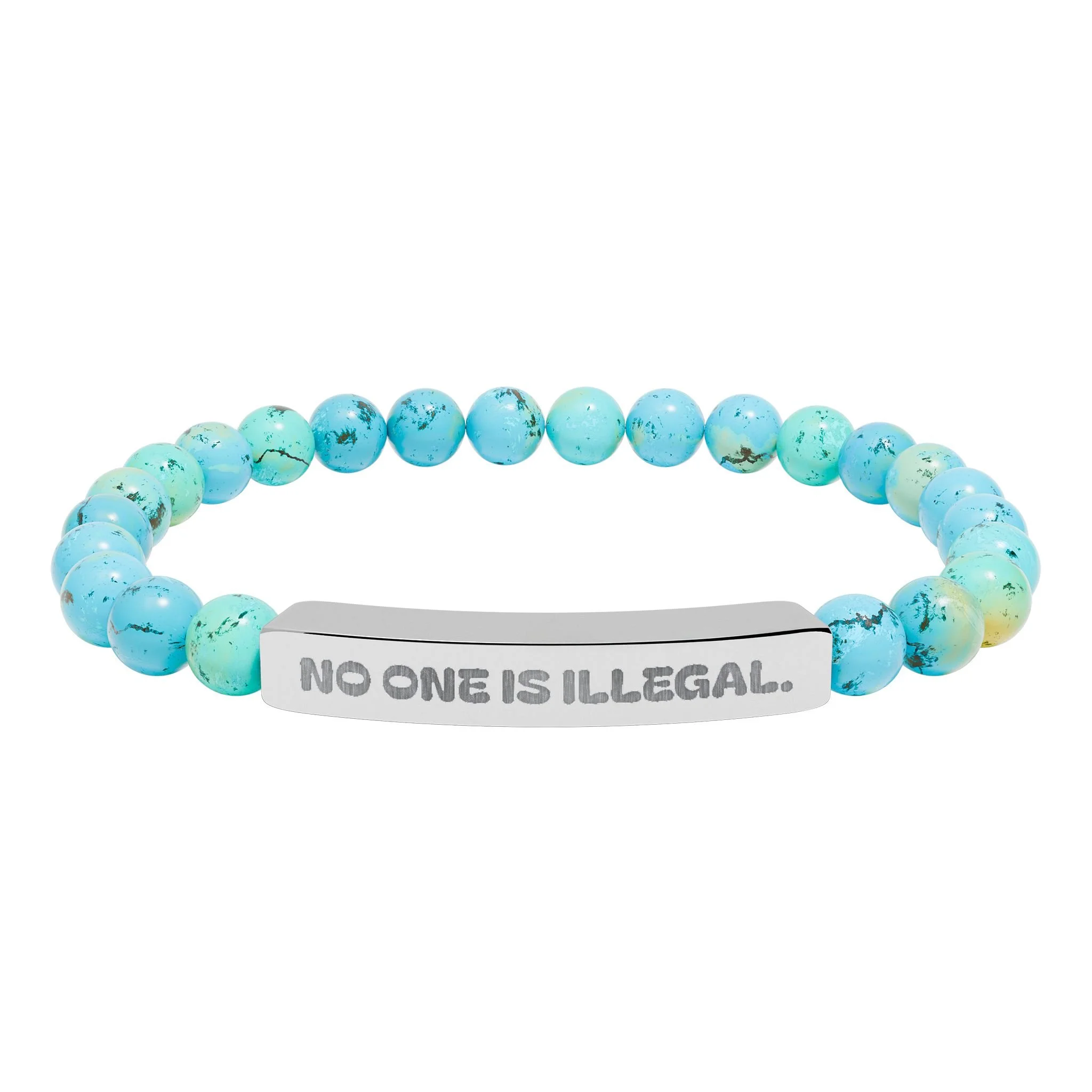 The I-LEGAL Stone Braceletskie (Engraved)