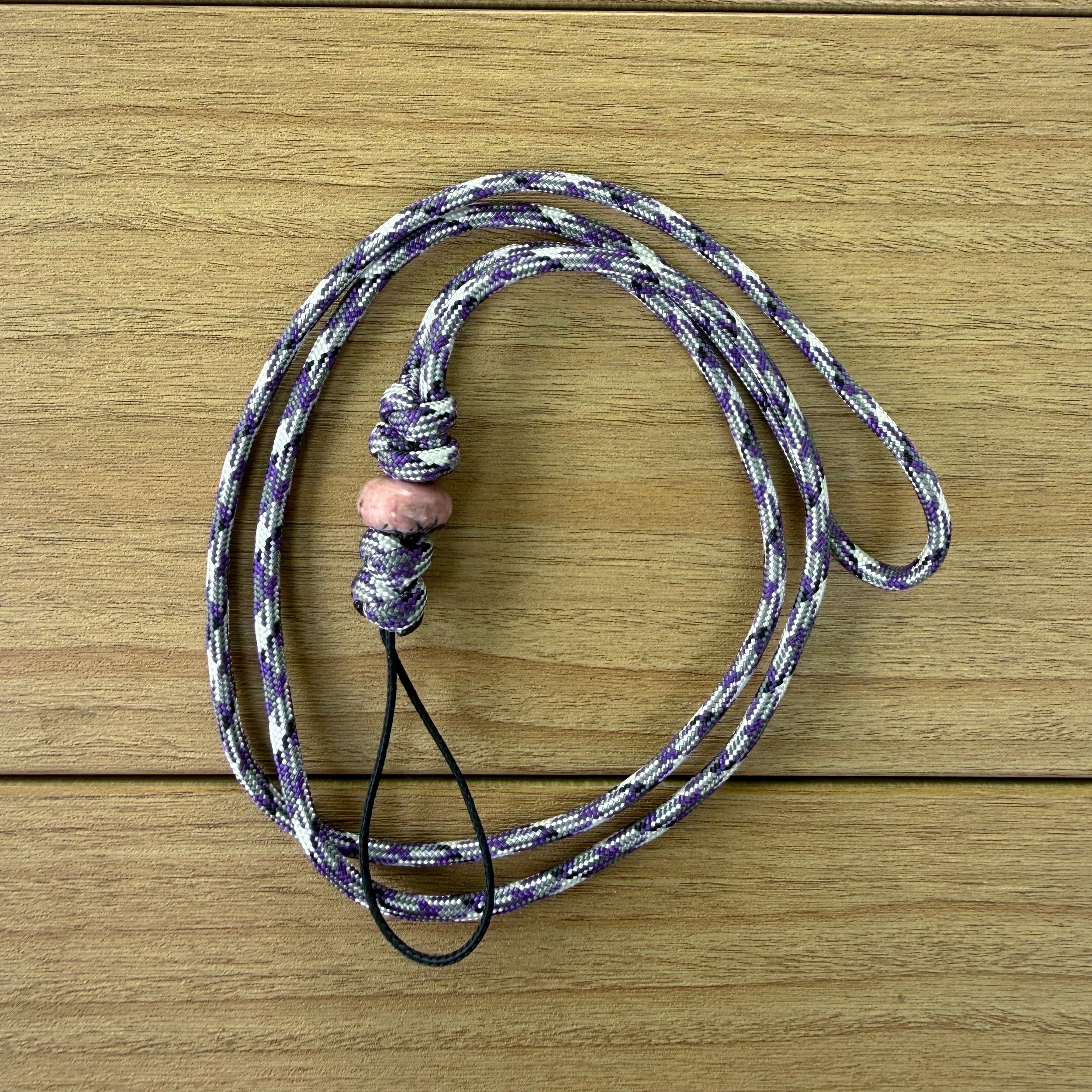 Paracord Lanyard - Unakite