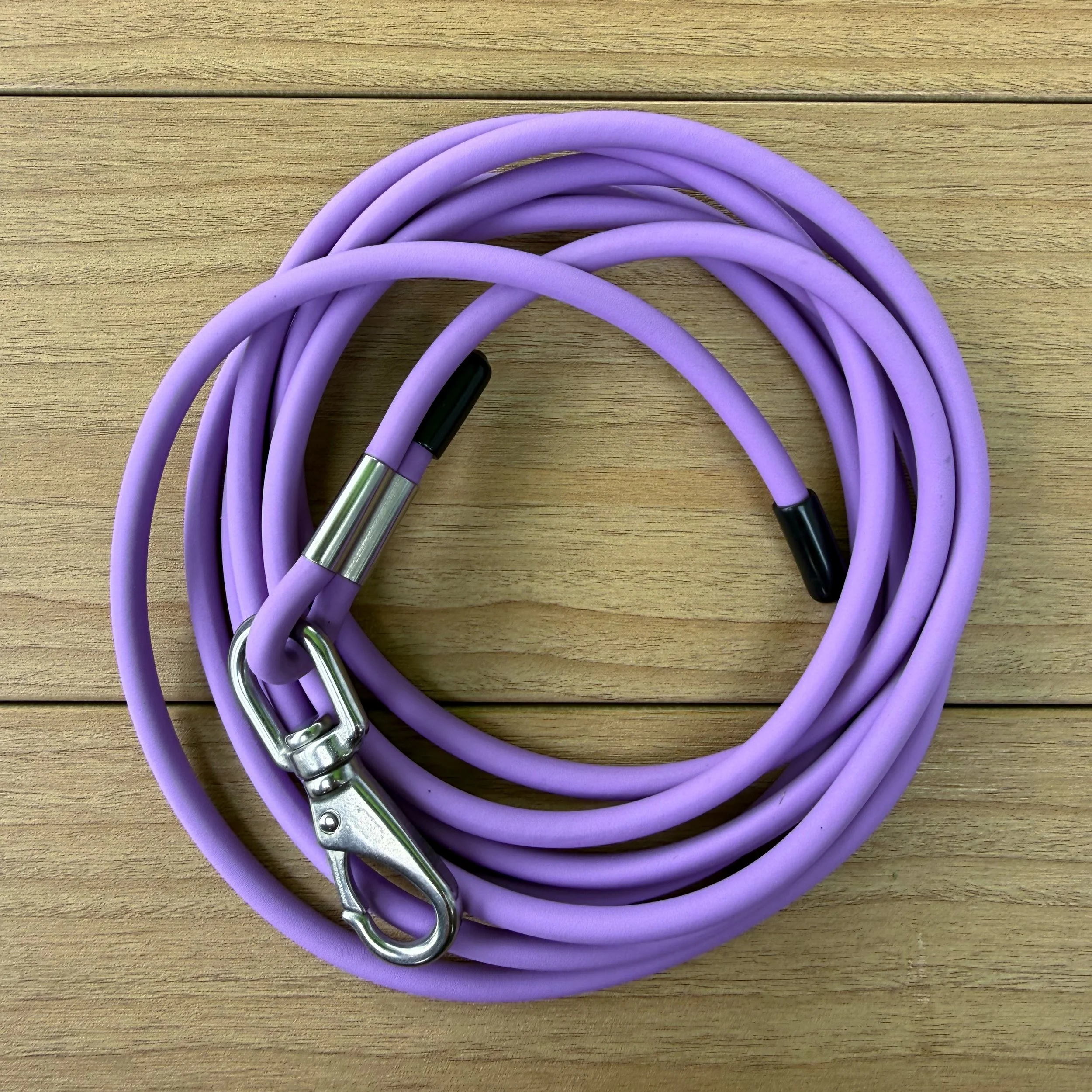 10ft Biothane Long Line, Purple