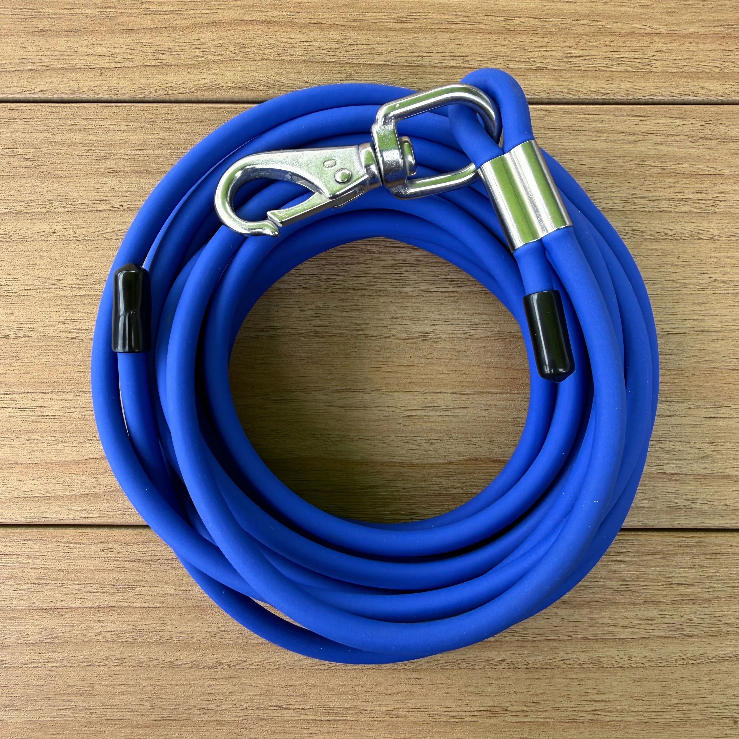 20ft Biothane Long Line, Royal Blue