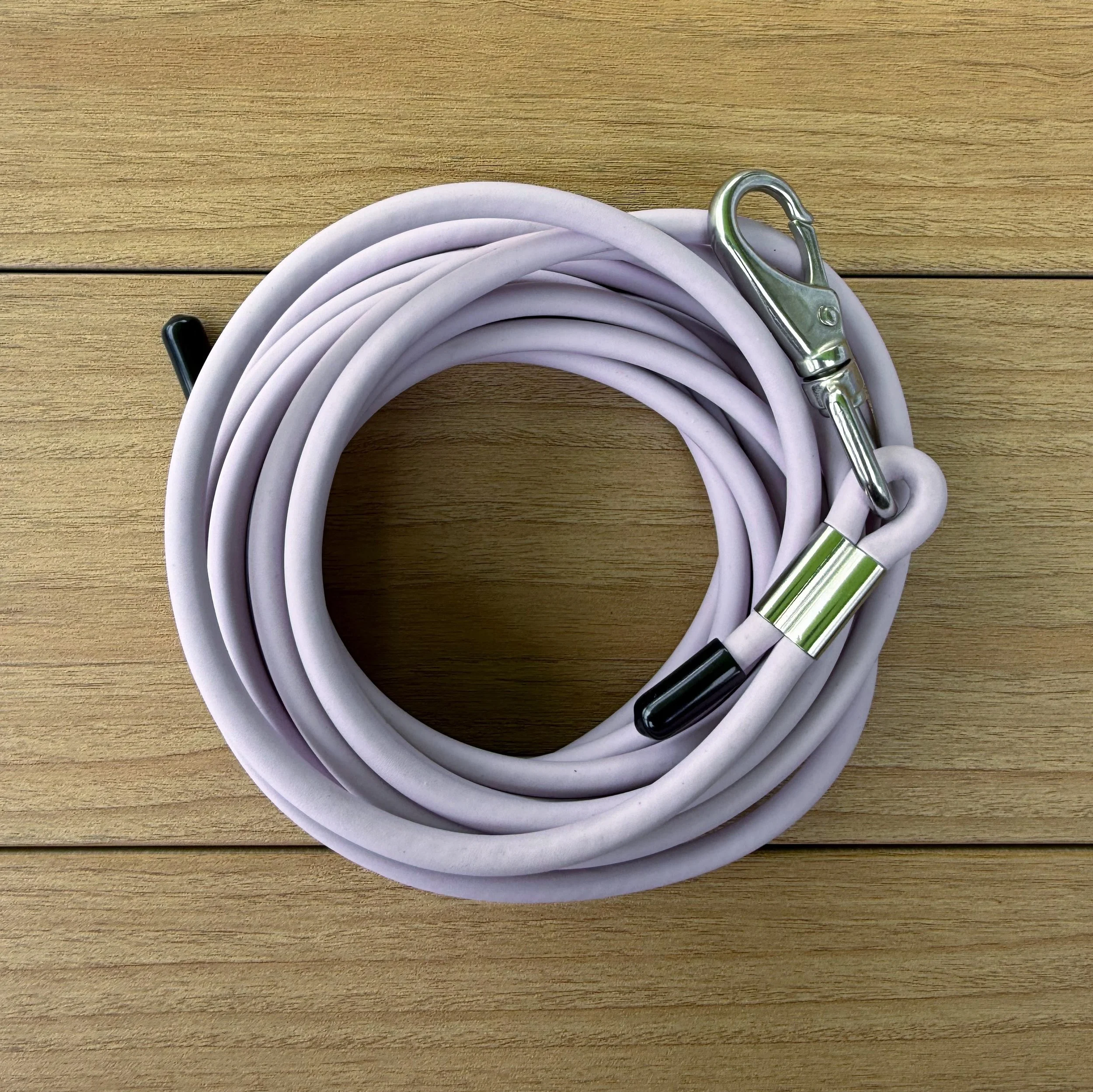 15ft Biothane Long Line, Lavender