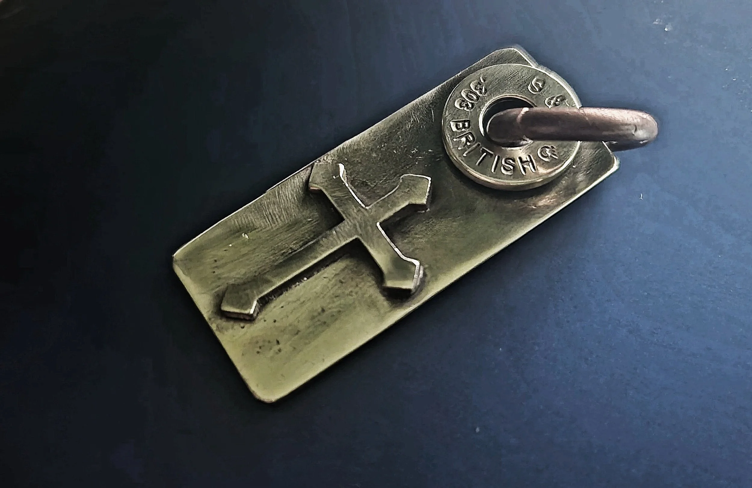 303 British Key tag Psalm 144:1.