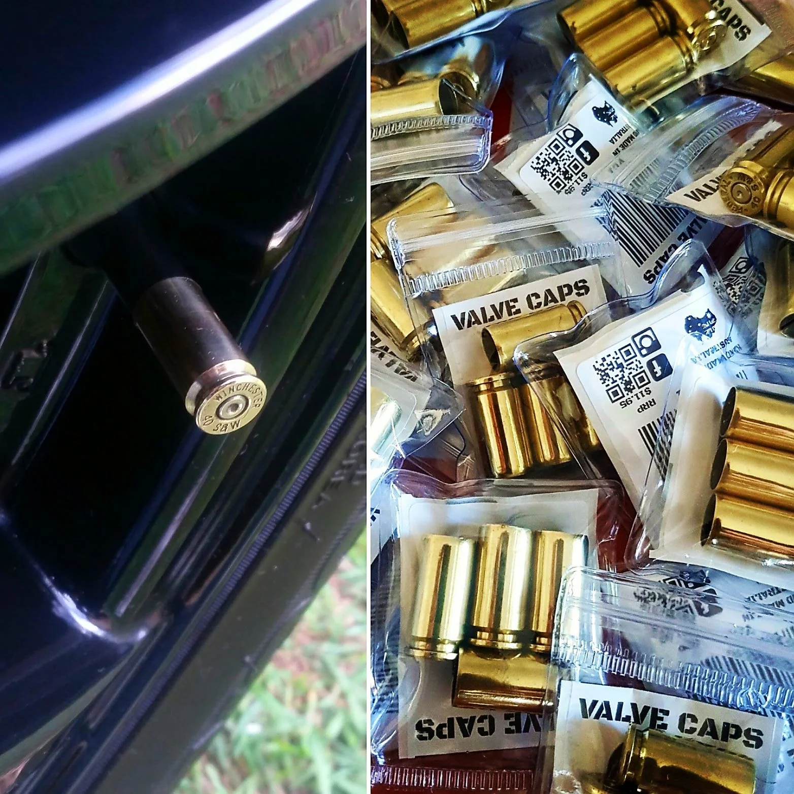 Bullet case Valve caps 40S&W