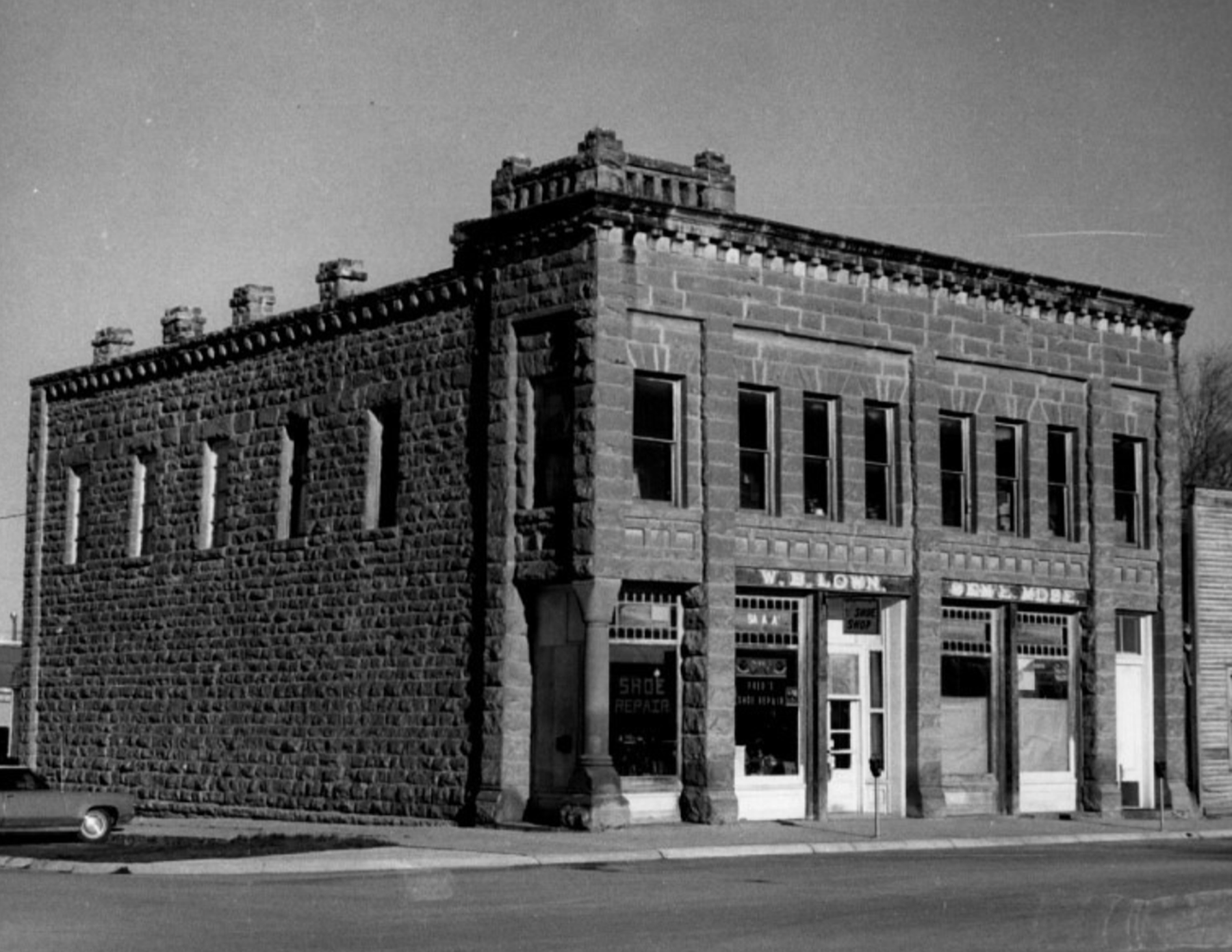 “Six Goats Tavern is located in the historical Lown Mercantile building, located at 701 Fifth St. in Spearfish, South Dakota, a significant historical structure built in 1893. It was constructed using native “Sundance" sandstone quarried locally.