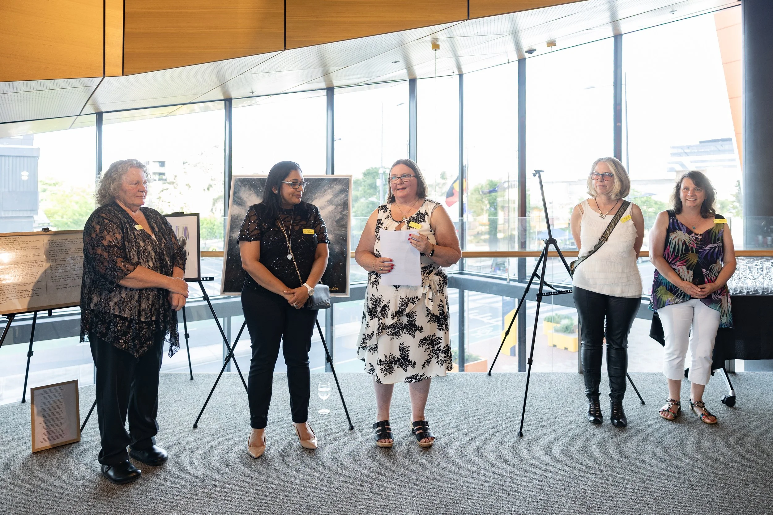 Underneath my umbrella executives