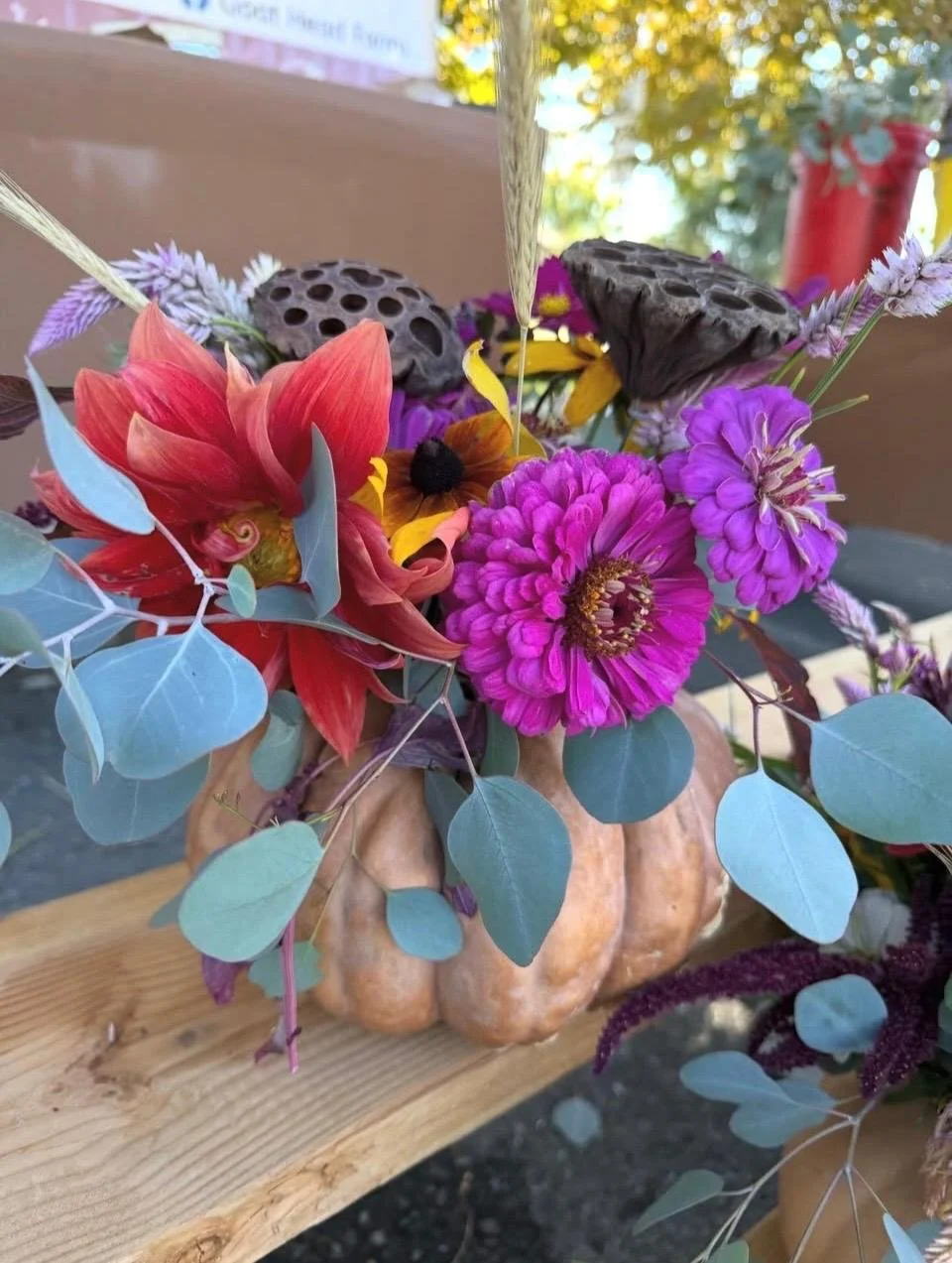 Seasonal Pumpkin Bouquet