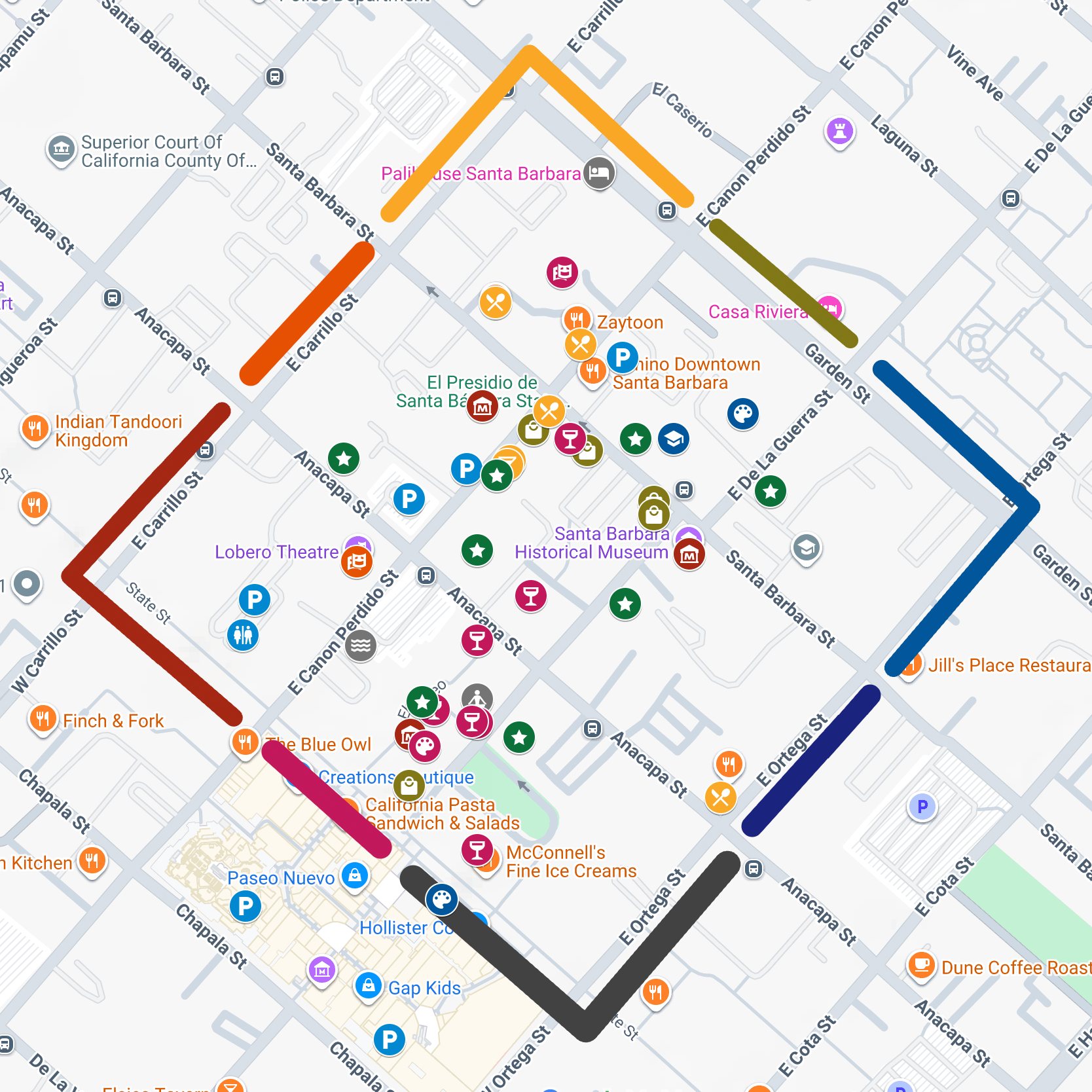 Open our interactive Google map