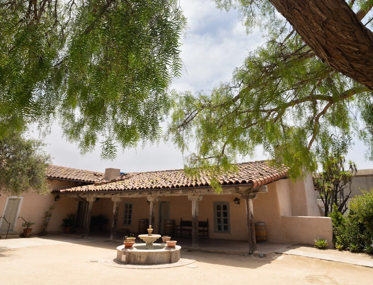 Exterior of the Santa Barbara Historical Museum