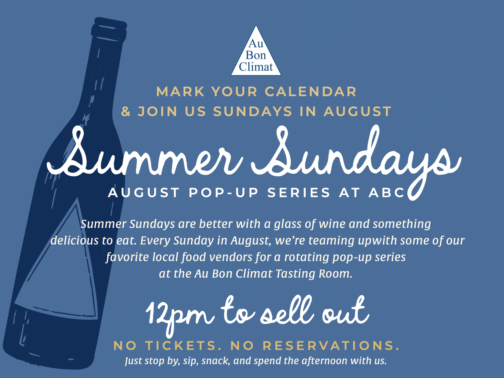 AU BON CLIMAT / Summer Sundays - Easy Thai Street Food