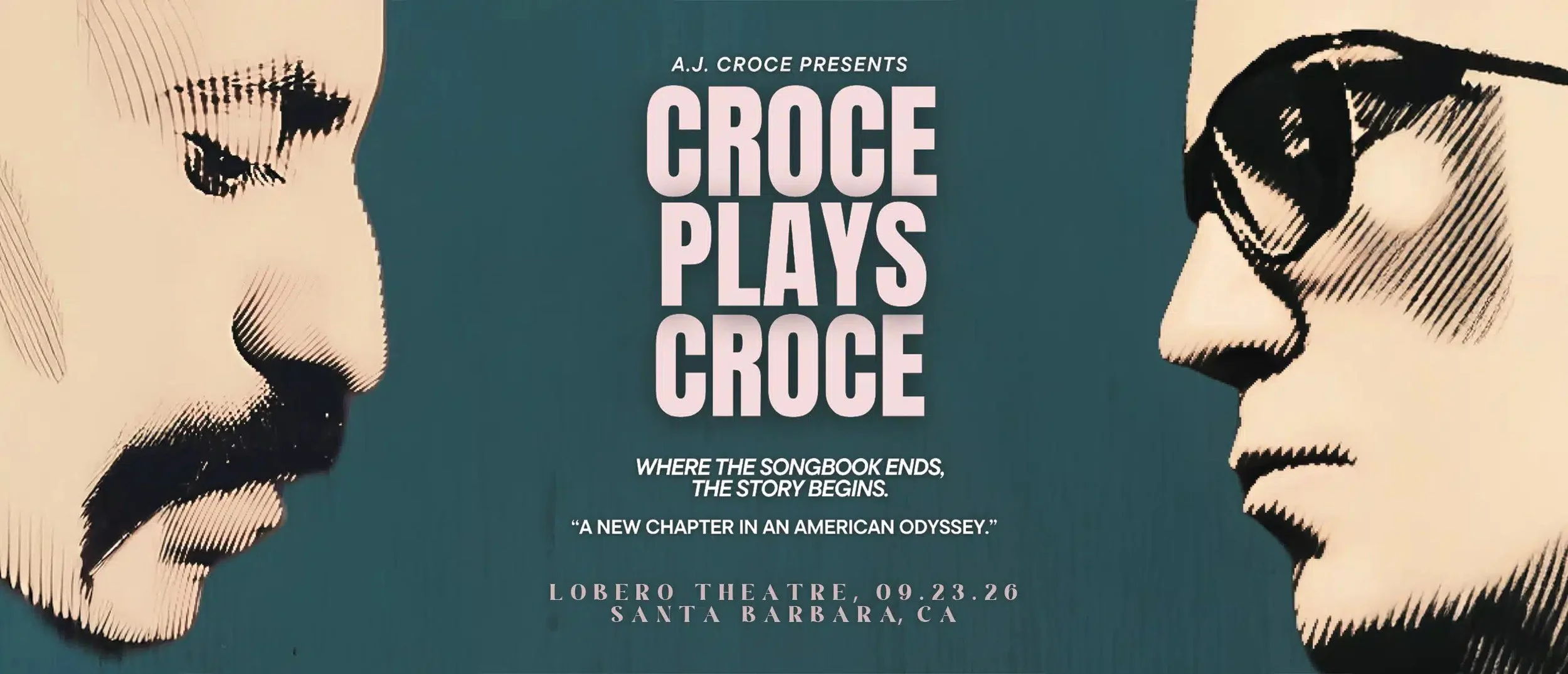 LOBERO THEATRE / A.J. Croce presents CROCE PLAYS CROCE: Where The Songbook Ends, The Story Begins. – “A New Chapter in a Musical Odyssey”