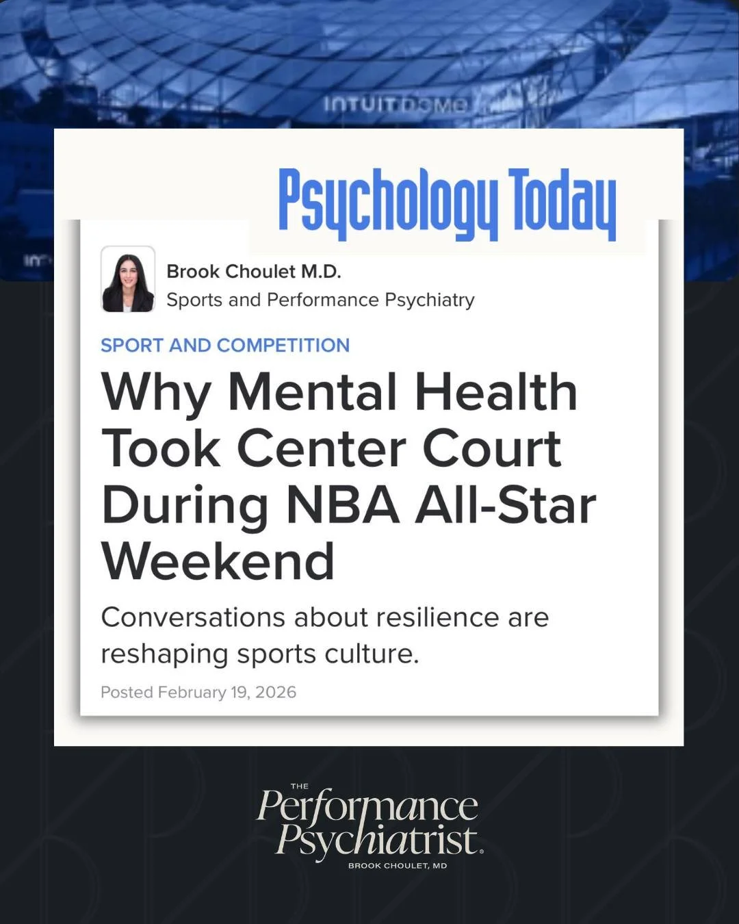 During NBA All-Star Weekend, in a private room just off the Sunset Strip, a different kind of panel drew a full audience. Mental health was not positioned as a side conversation. It was embedded within the National Basketball Players Association&rsqu