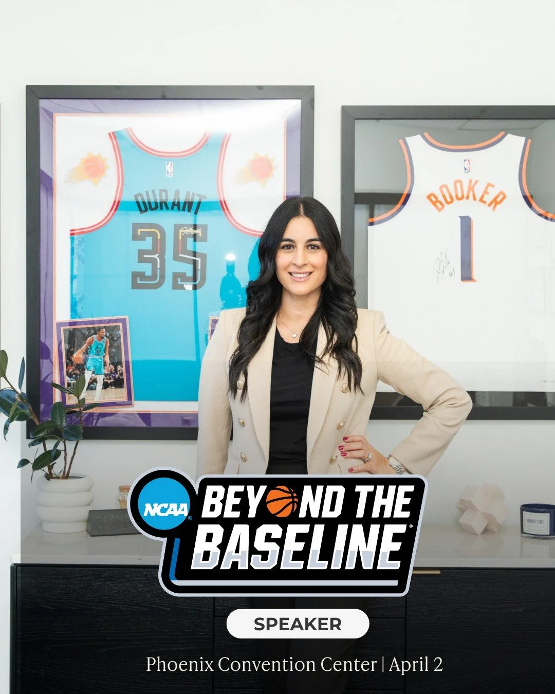 The NCAA Women&rsquo;s Final Four is coming to Phoenix, AZ and I&rsquo;m thrilled to be speaking this year.

I will be joining the Women &amp; High Performance panel at Beyond the Baseline, part of the NCAA&rsquo;s programming for the weekend at the 
