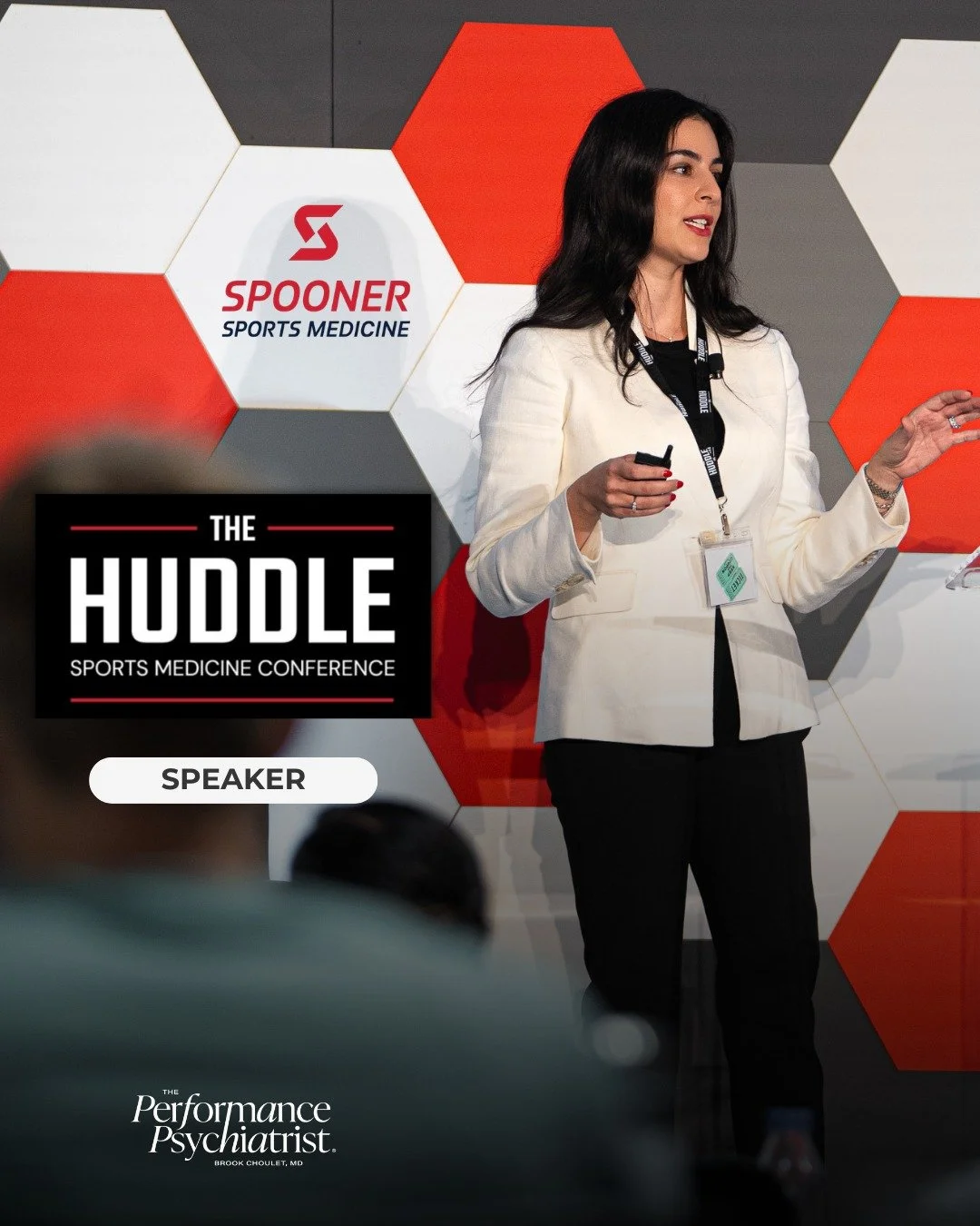 I will be speaking on Friday, May 1 at The Huddle Sports Medicine Conference in Phoenix, part of the two day program held May 1 to 2.

My session will focus on Mental Health and Recovery within this year&rsquo;s theme, The Science of Recovery, alongs