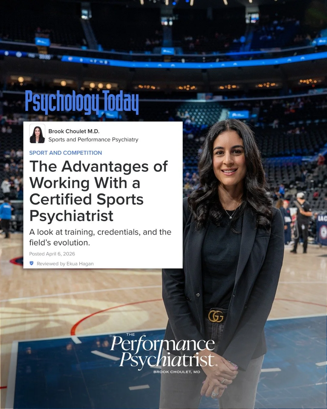 In this Psychology Today piece, I review the evolution of sports psychiatry and what defines a qualified psychiatrist working in this space. As demand grows, so does the importance of understanding who is delivering care, and whether that care is ali