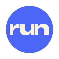 Icon of a newspaper with a pen on a black background.