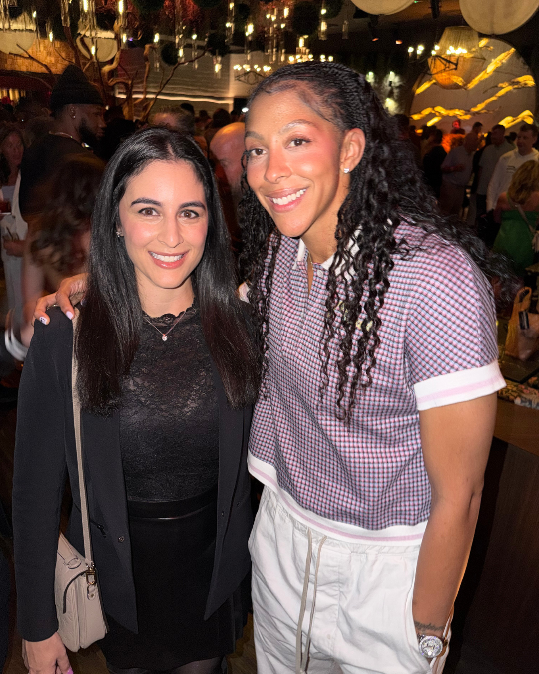 Dr. Brook Choulet and WNBA Champion Candace Parker