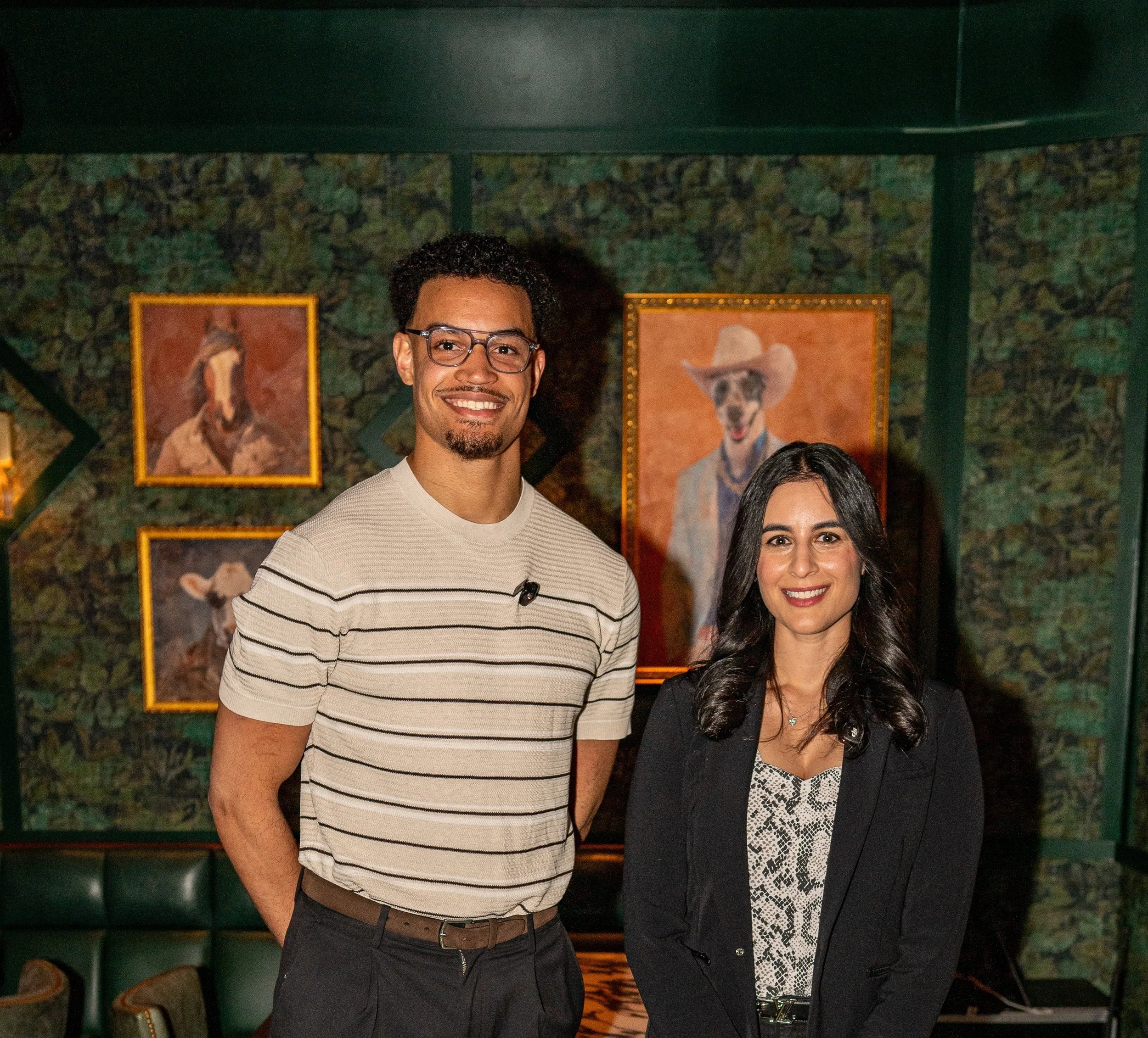 Dr. Choulet and NBA Nugget's Spencer Jones