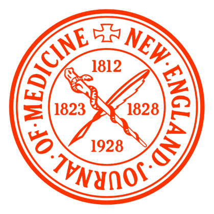 Emblem of the Journal of the American Medical Association with dates 1812, 1823, 1828, 1928, and text indicating New England.