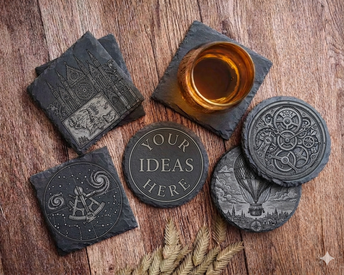 Custom Slate Coaster