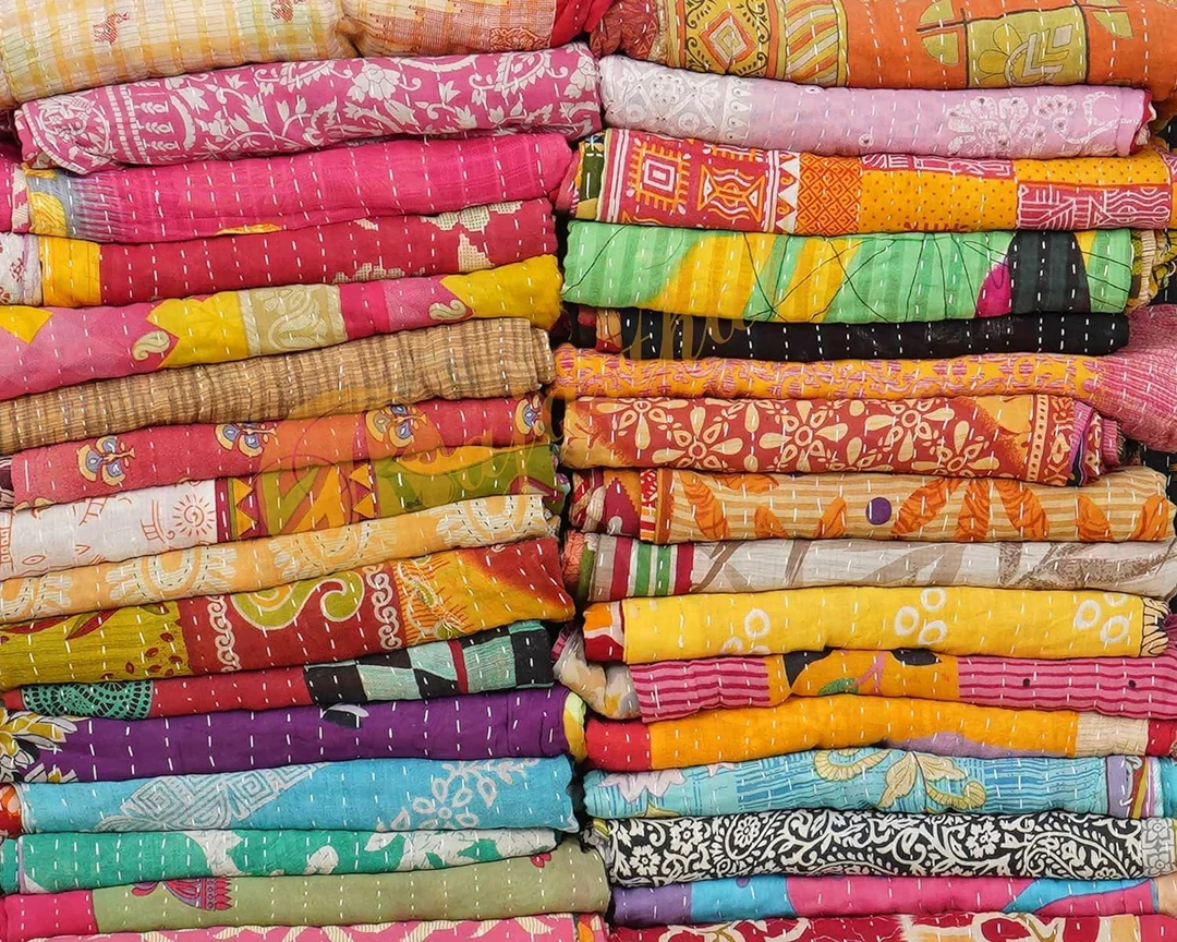 Kantha Blanket