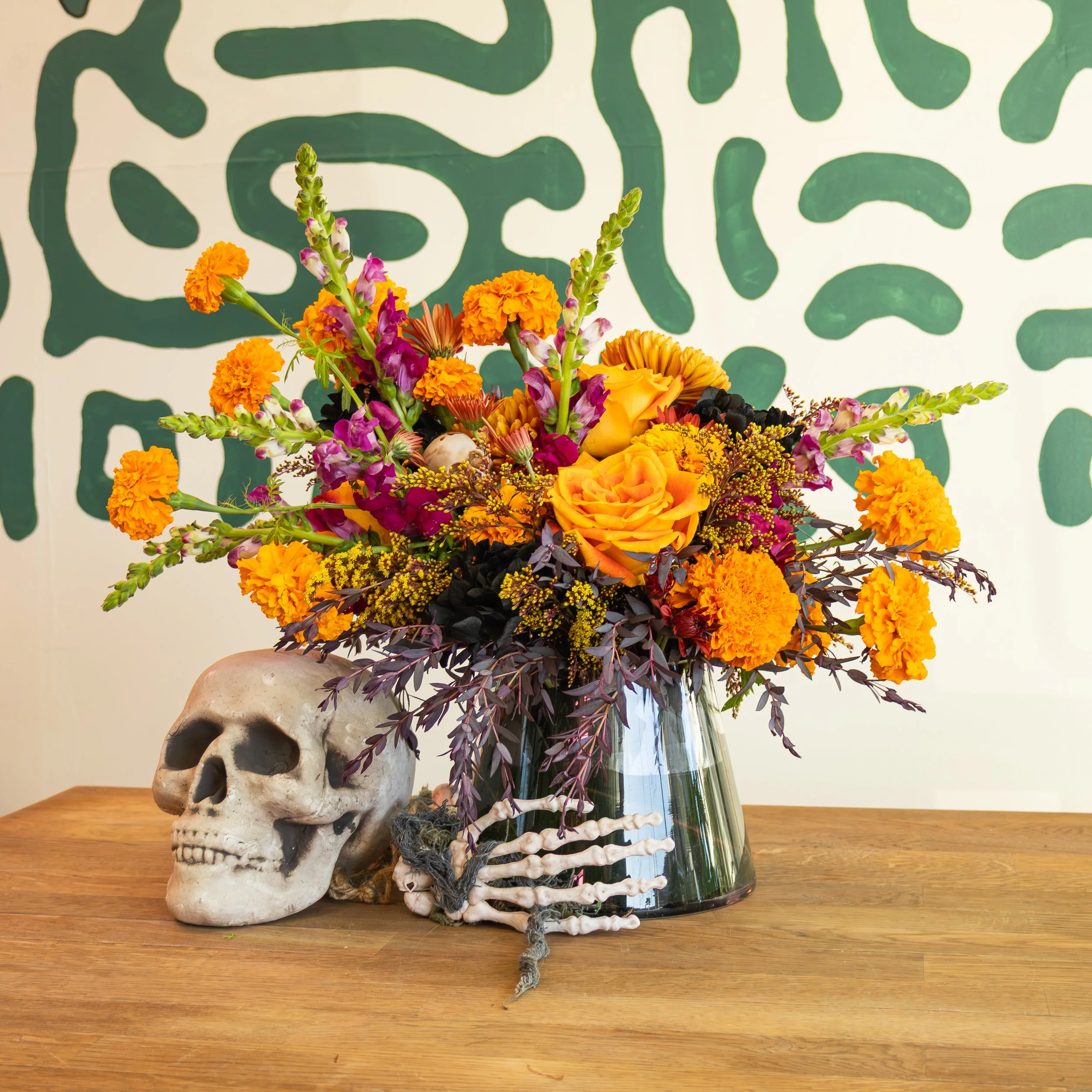 Spooky Vased Arrangement