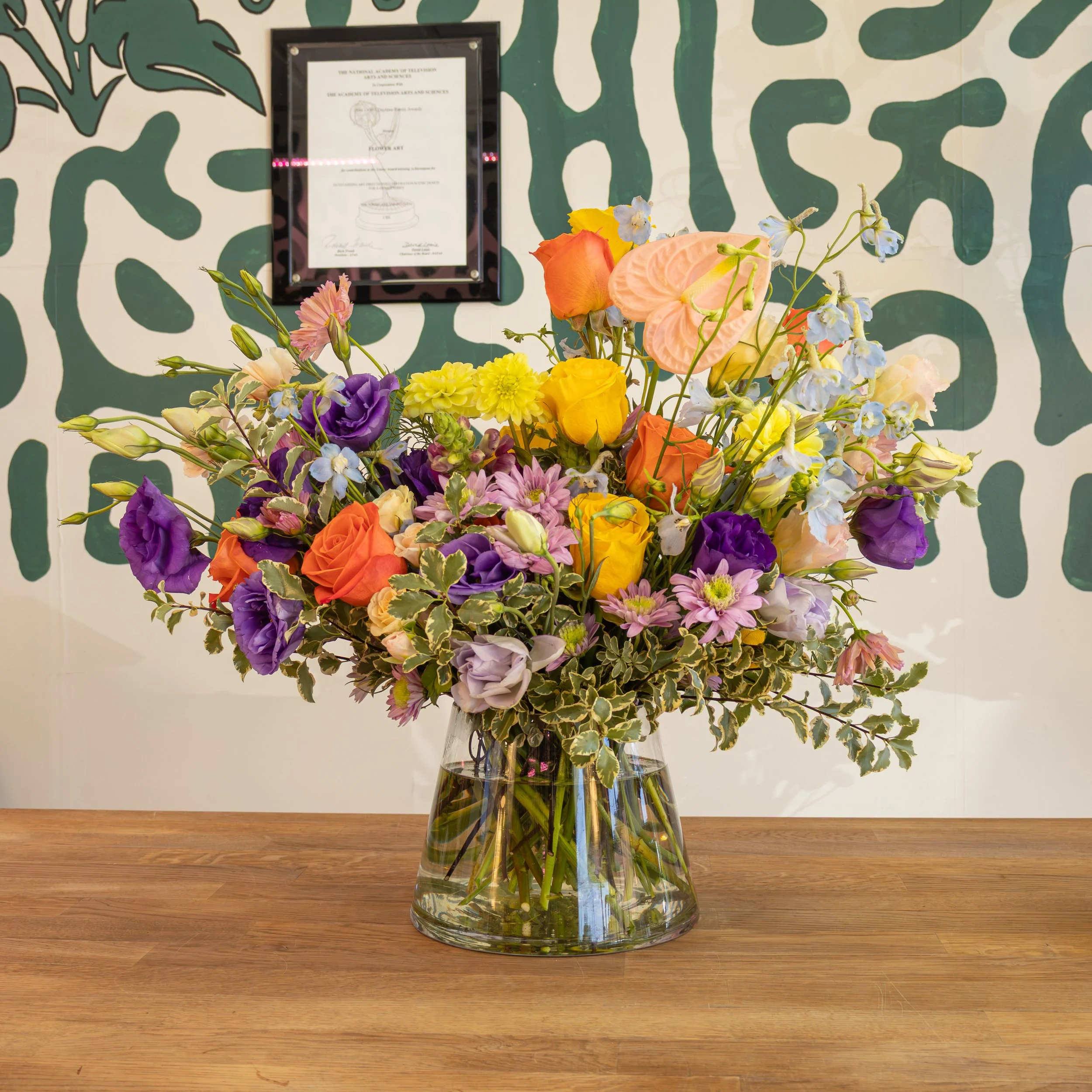 Seasonal Bloom Arrangement: Large