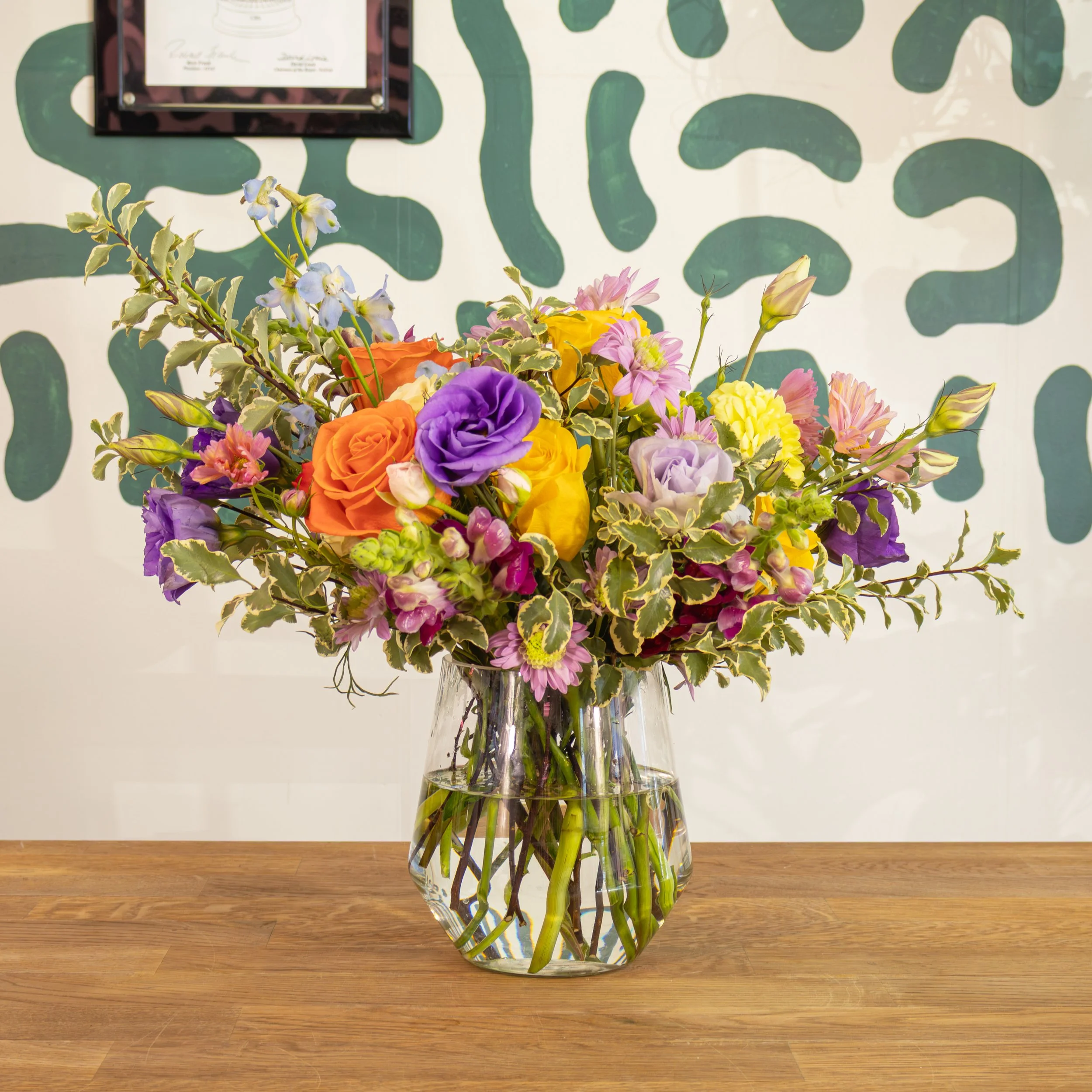 Seasonal Bloom Arrangement: Small