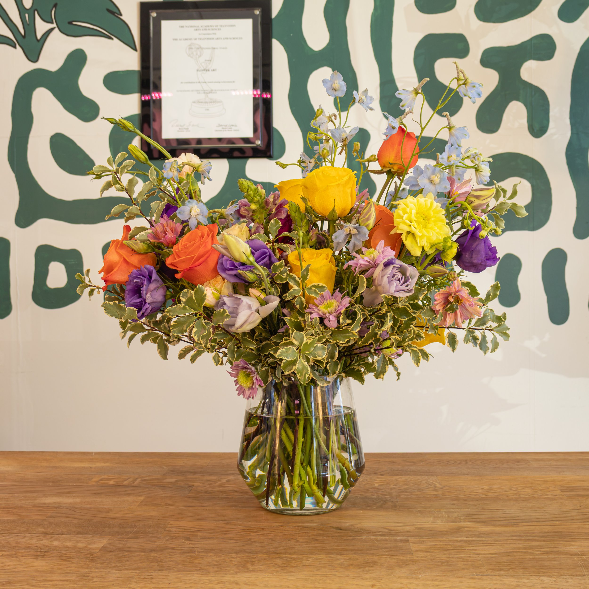 Seasonal Bloom Arrangement: Medium