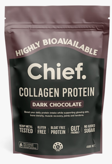 Grass-fed Collagen Protein Powder - Dark Chocolate 450g