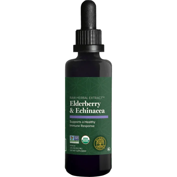 Organic Elderberry & Echinacea 2oz