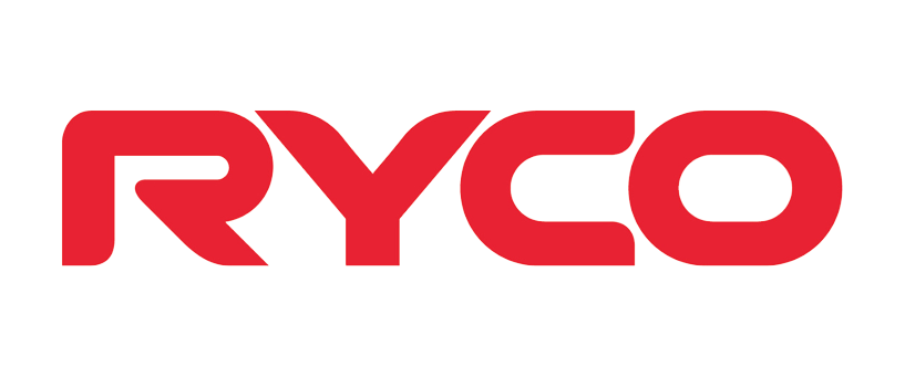 Ryco logo in red text on a white background.