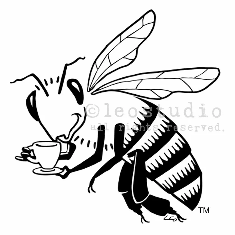Bee tea logo